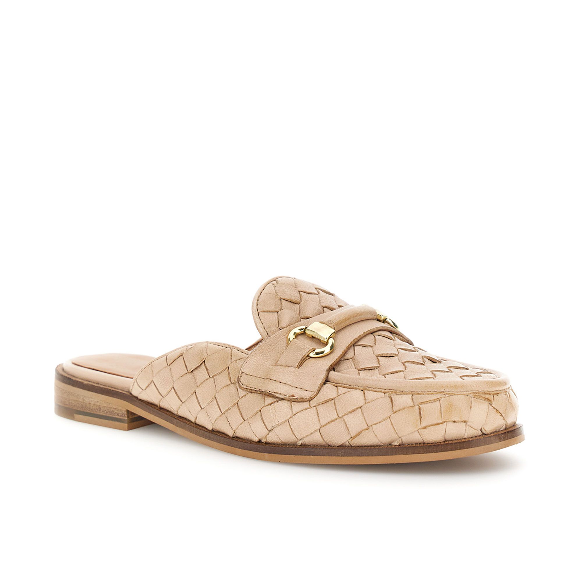 Cafè Noir
Sabot in pelle
con fascetta decorata
e tacco 2 cm