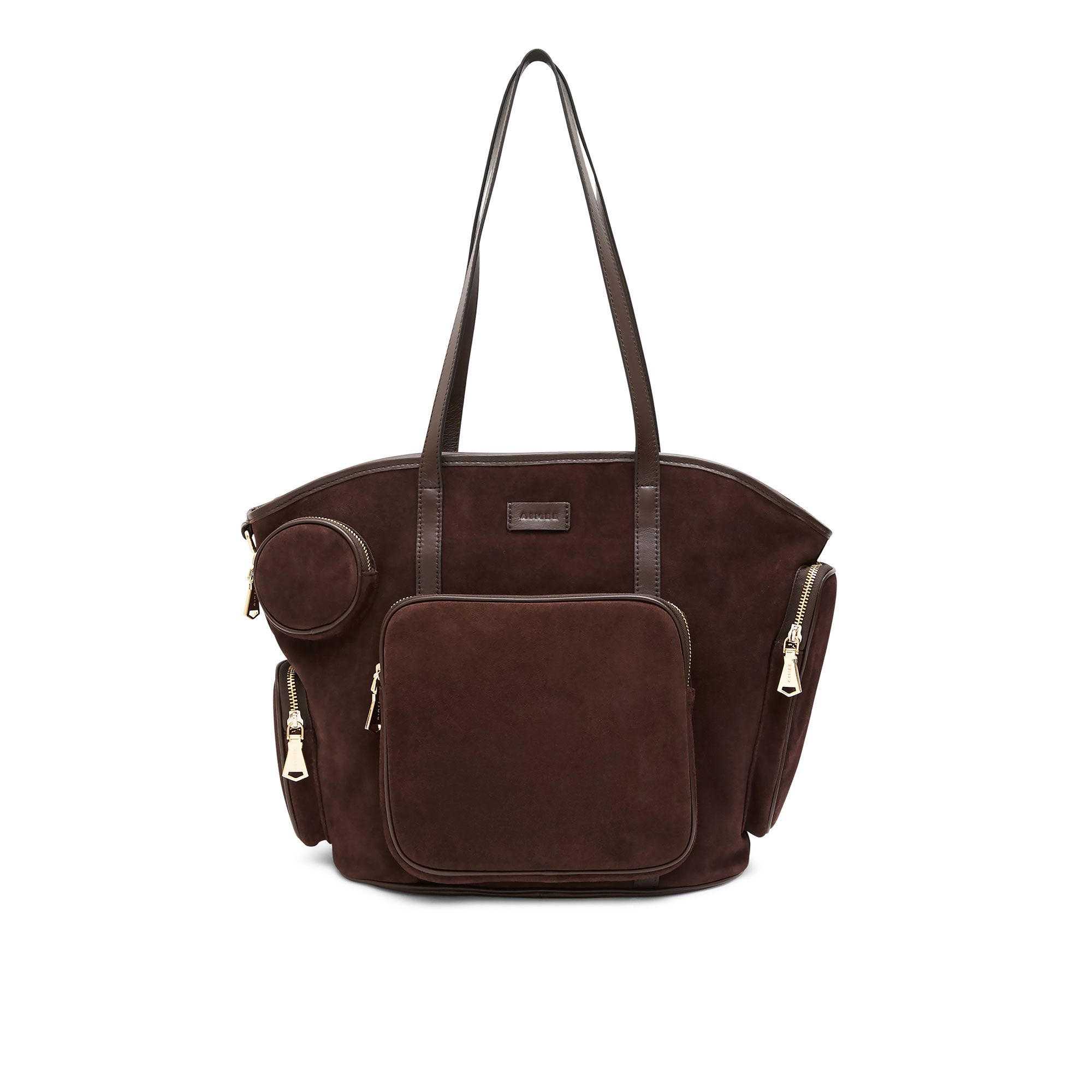 Aimee Kestenberg Borsa a spalla in pelle Skipper Cargo con due manici
