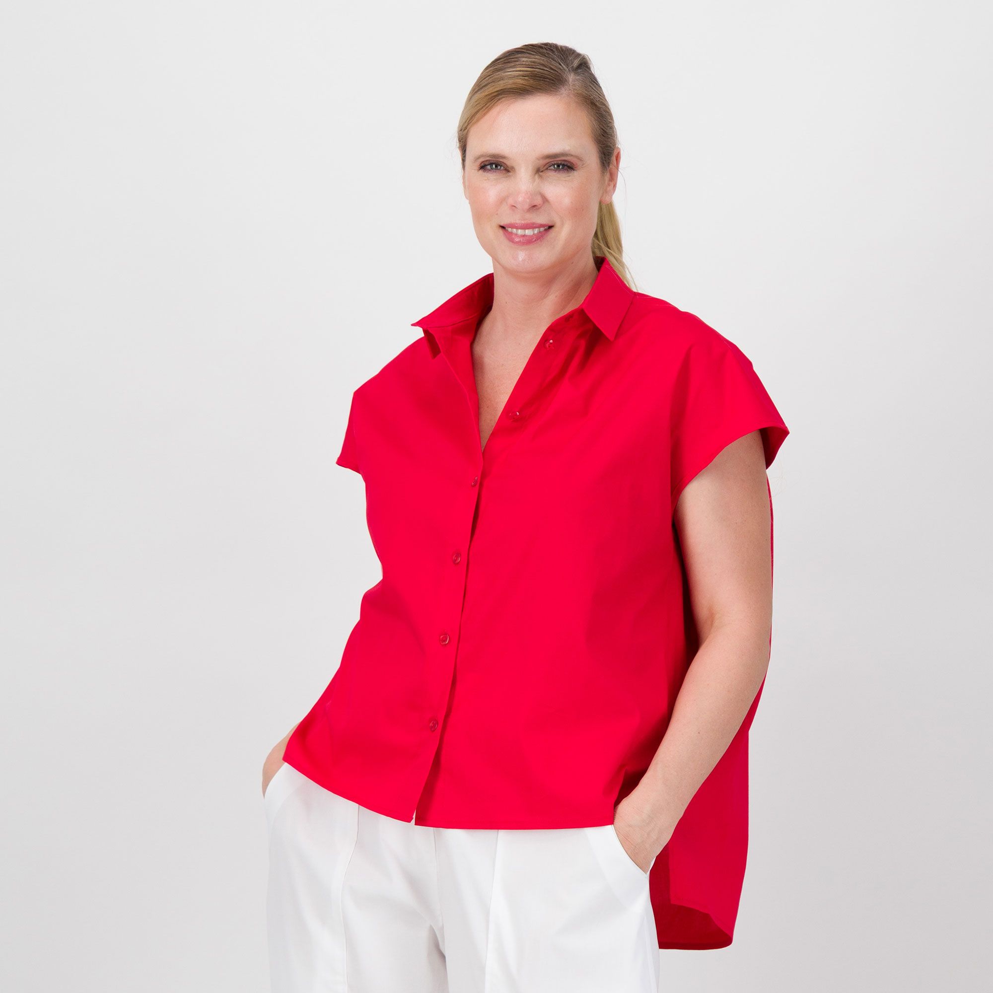 Angela Mele Milano
Camicia a maniche
corte in cotone