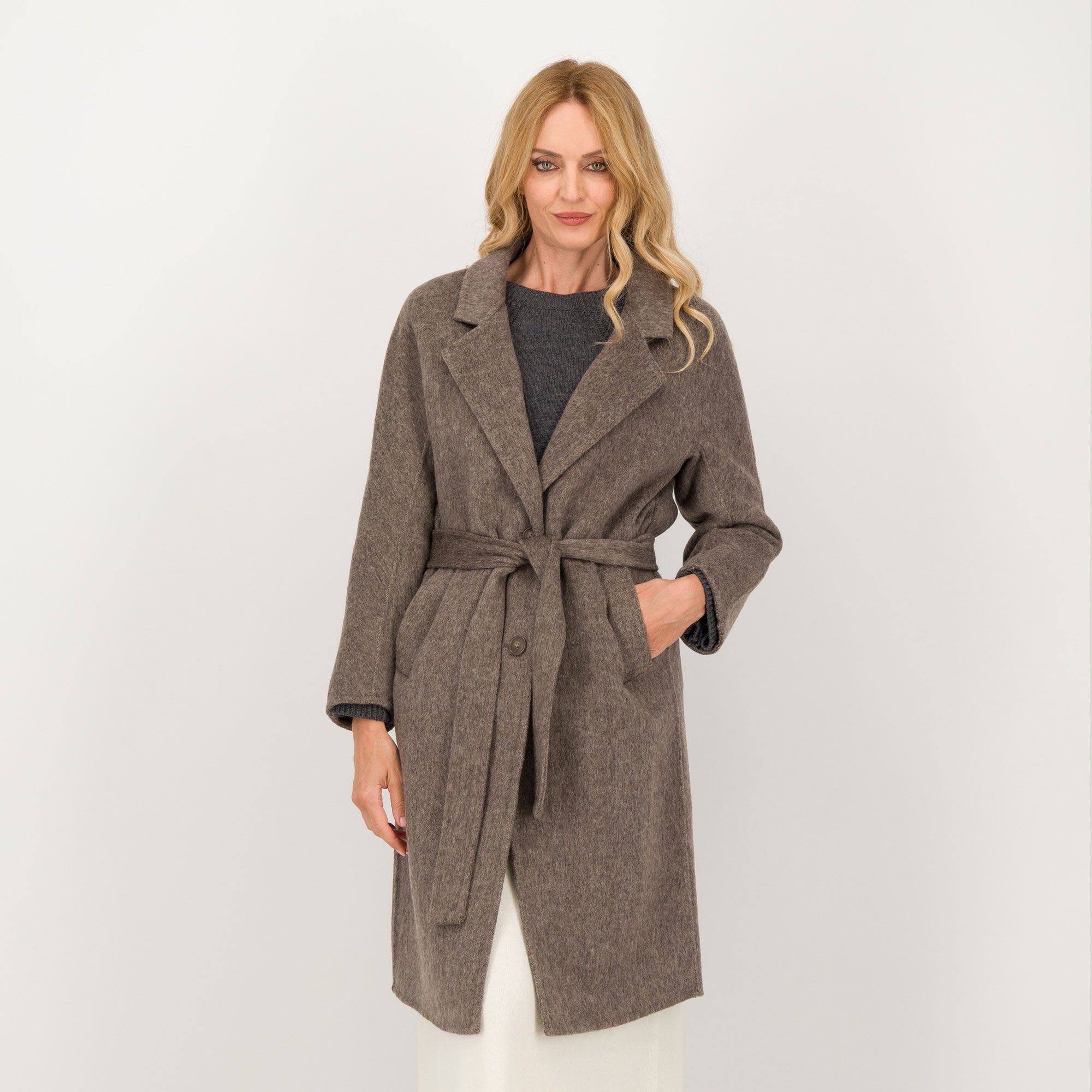 Westland
Cappotto
a vestaglia
in misto lana