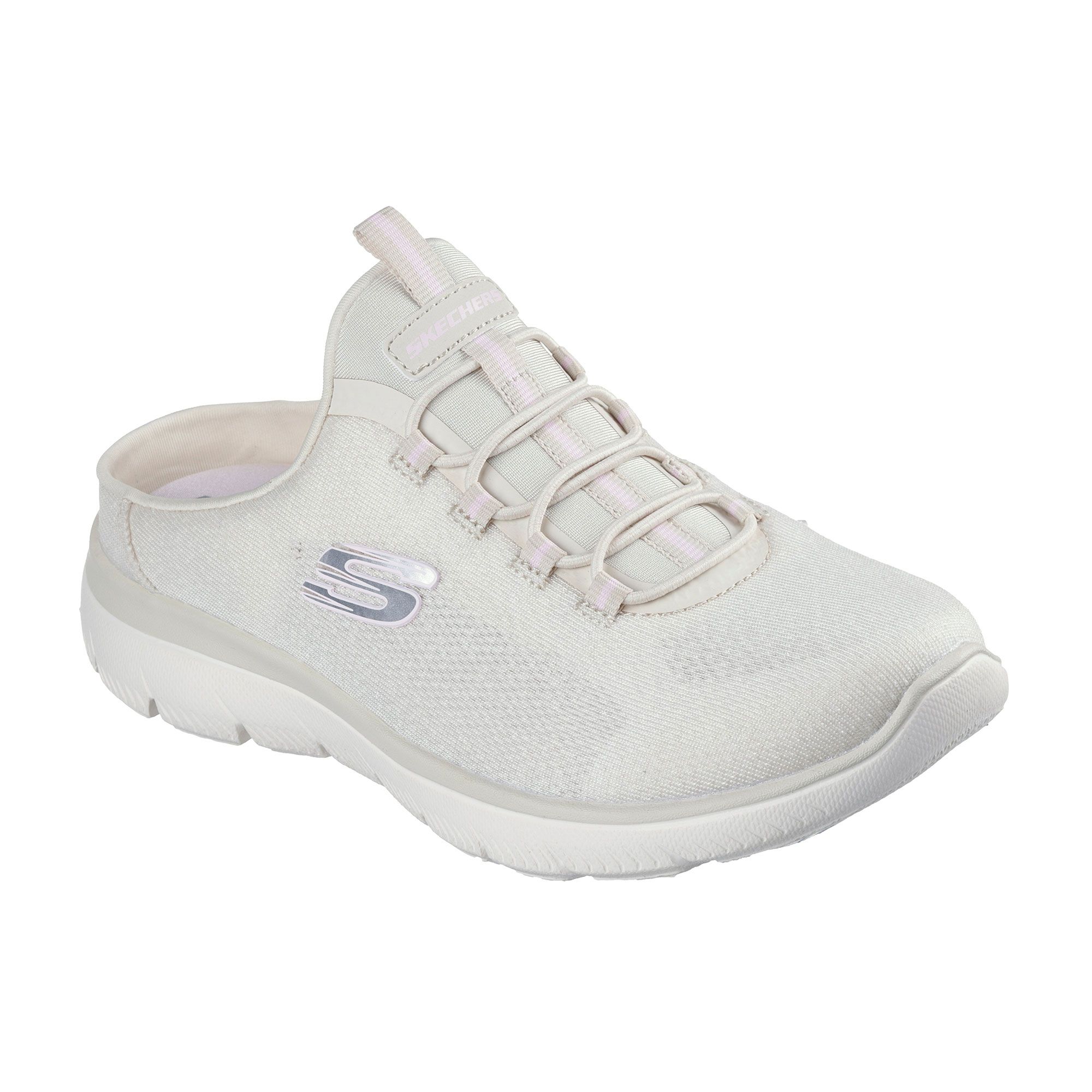 Skechers
Sabot Silp-On
con lacci decorativi
e suola Memory Foam