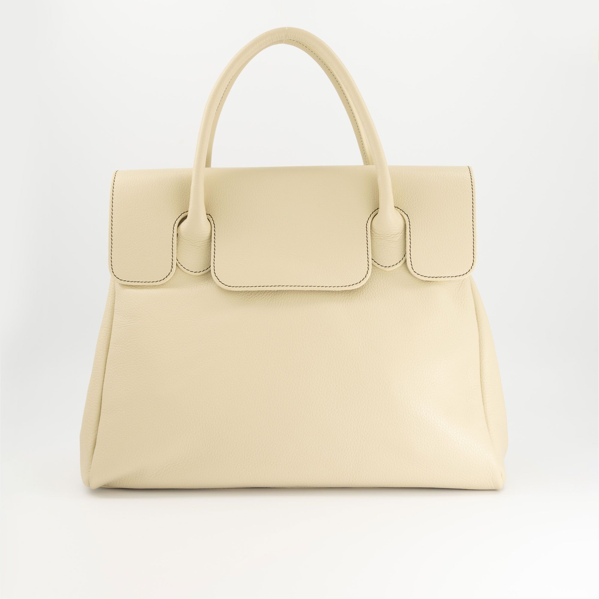 Le Corone Bags
Borsa a mano in pelle
Aurora con due
manici superiori