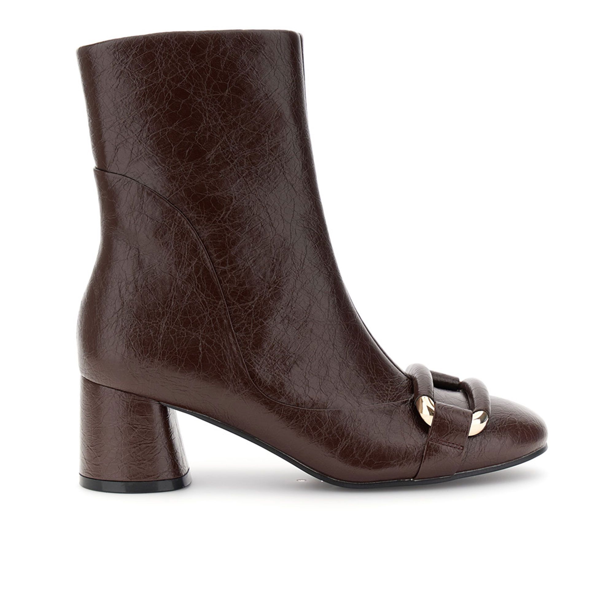 CafèNoir
Tronchetti
con morsetto
metallico e tacco 6cm