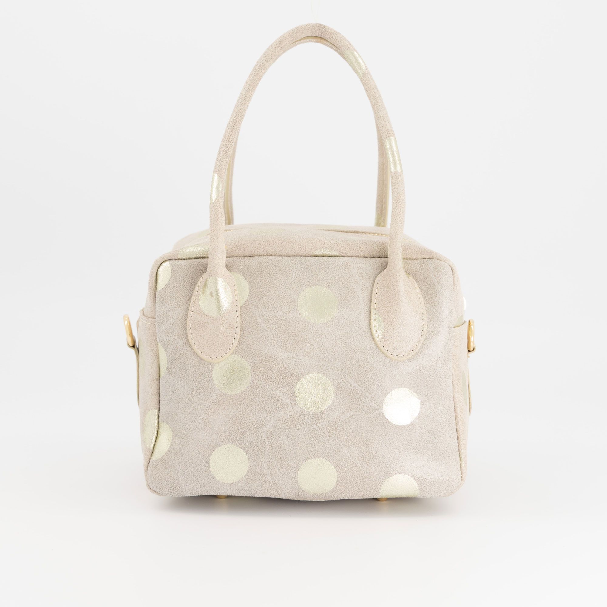 Le Corone Bags
Borsa a mano in
pelle stampata
con due manici