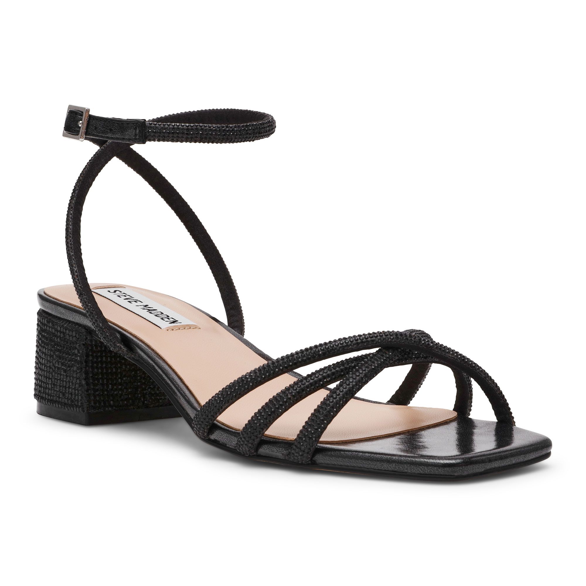 Steve Madden Sandali Cerena con fascette incrociate tacco 5 cm
