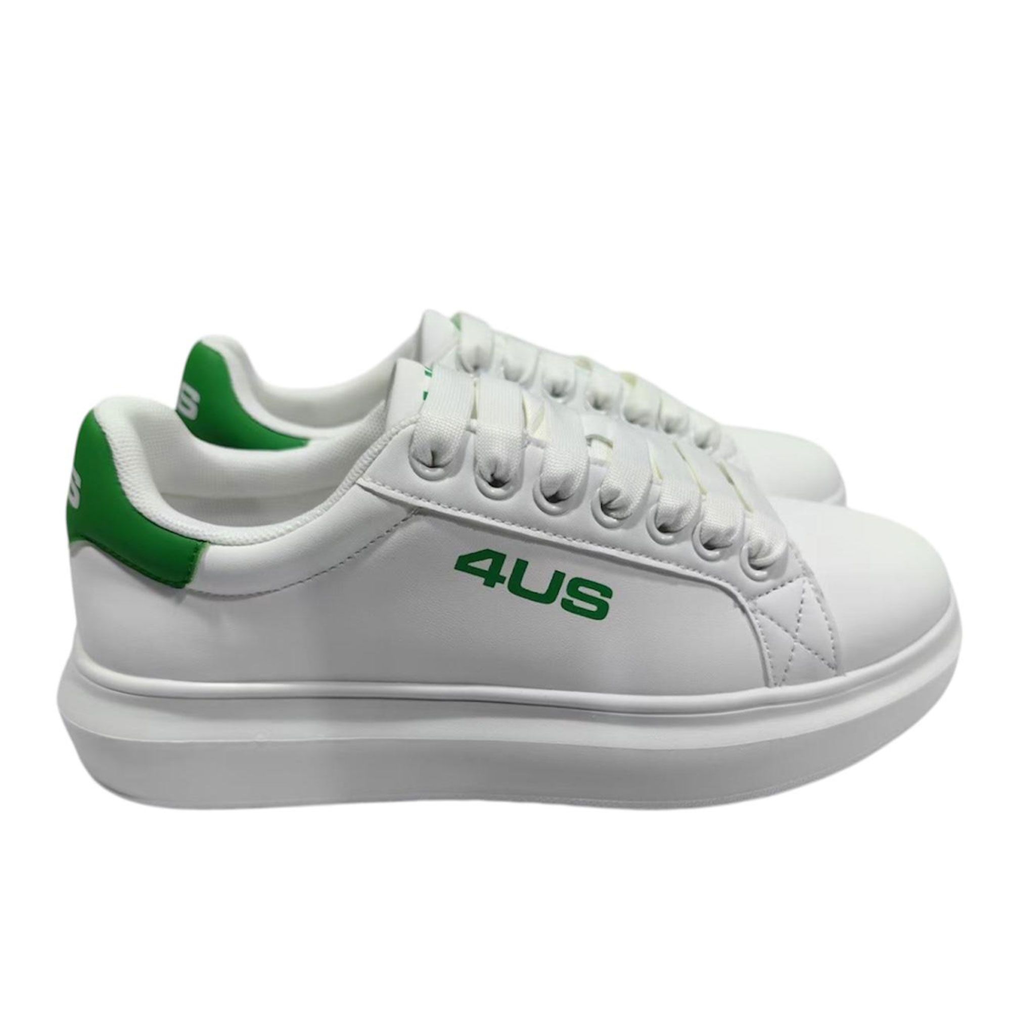 4us Paciotti
Sneaker da uomo con
inserto a contrasto
e suola 5 cm