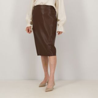 Mood Atelier
Gonna longuette
a tubino
in similpelle