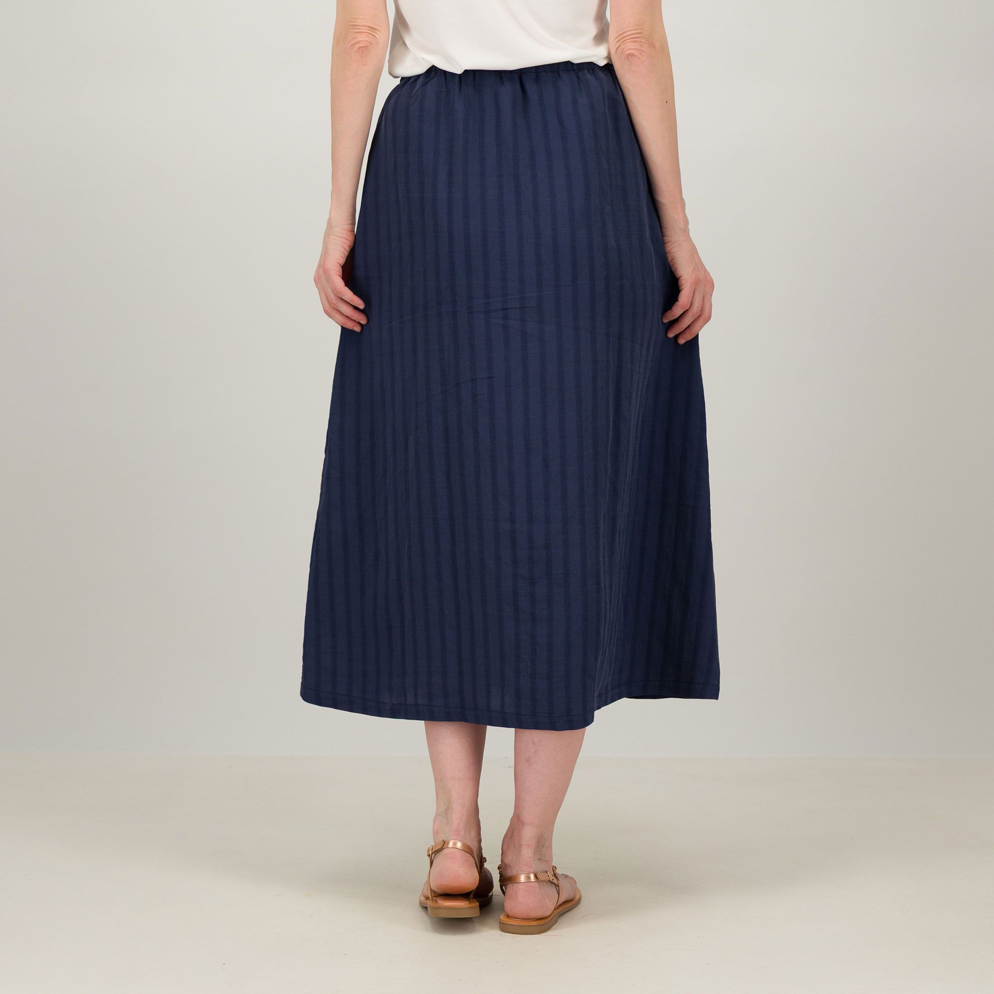 M’ama Gonna midi con cinturino elasticizzato