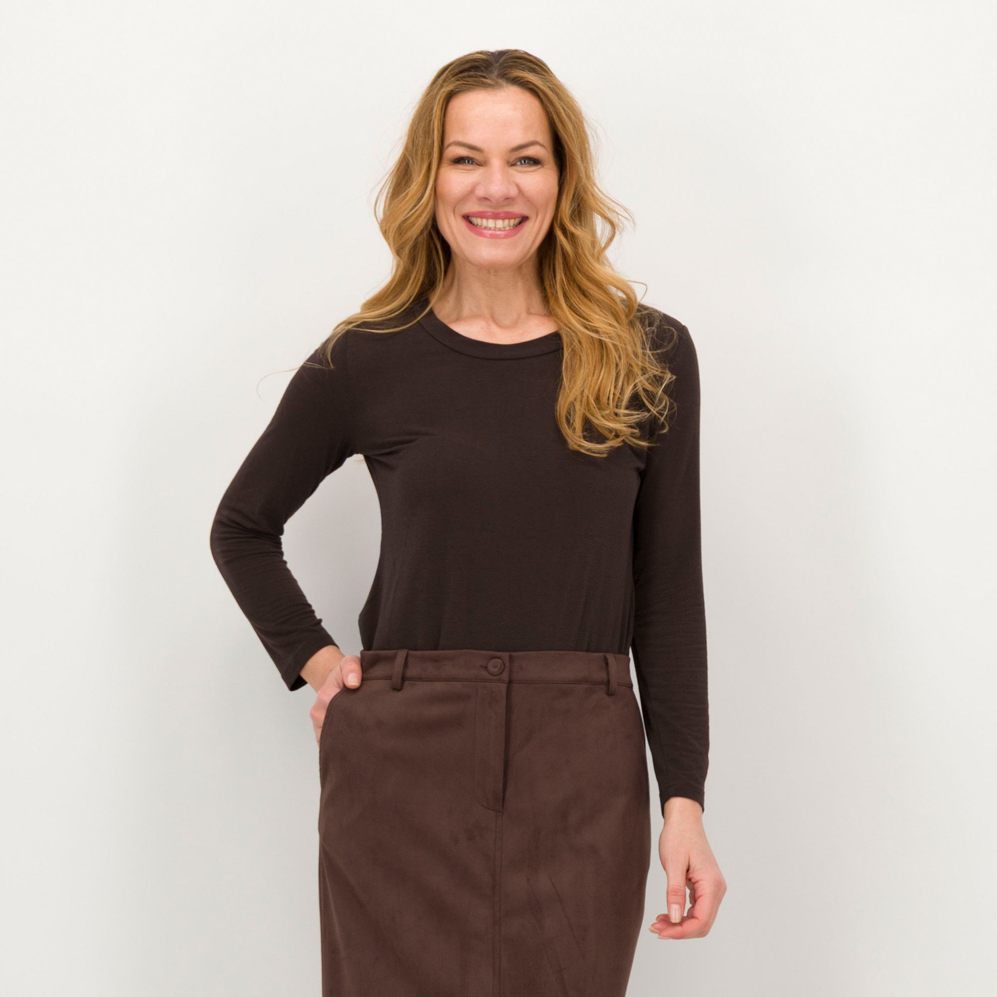 Caterina Lancini
Maglia basica in
misto viscosa  
con cashmere