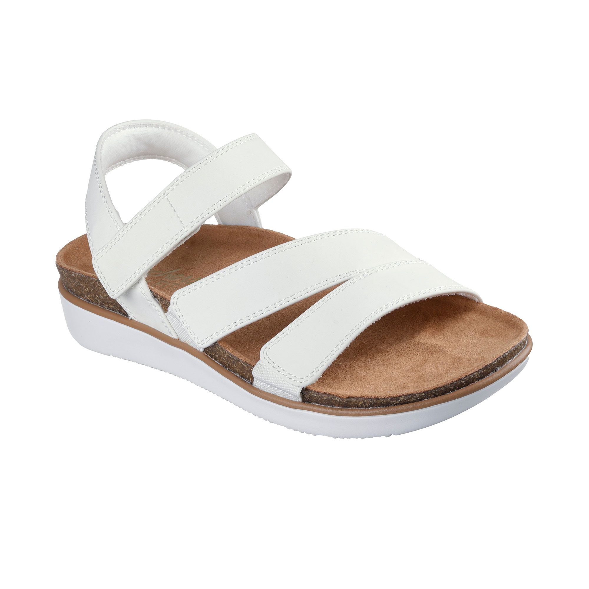 Skechers Sandali a fasce soletta Relaxed Fit suola 4 cm