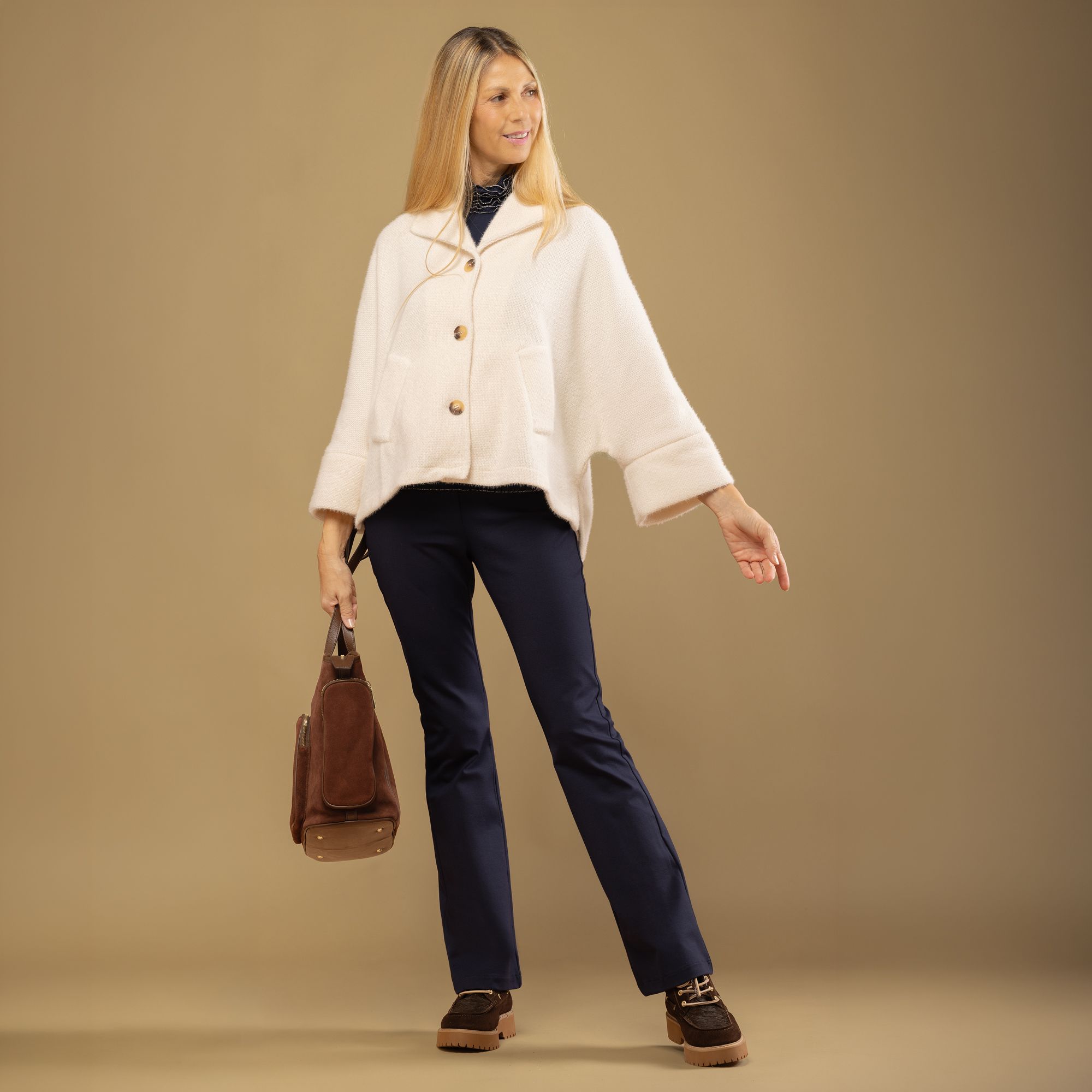James Lakeland
Cappa collo con
revers a maniche
lunghe