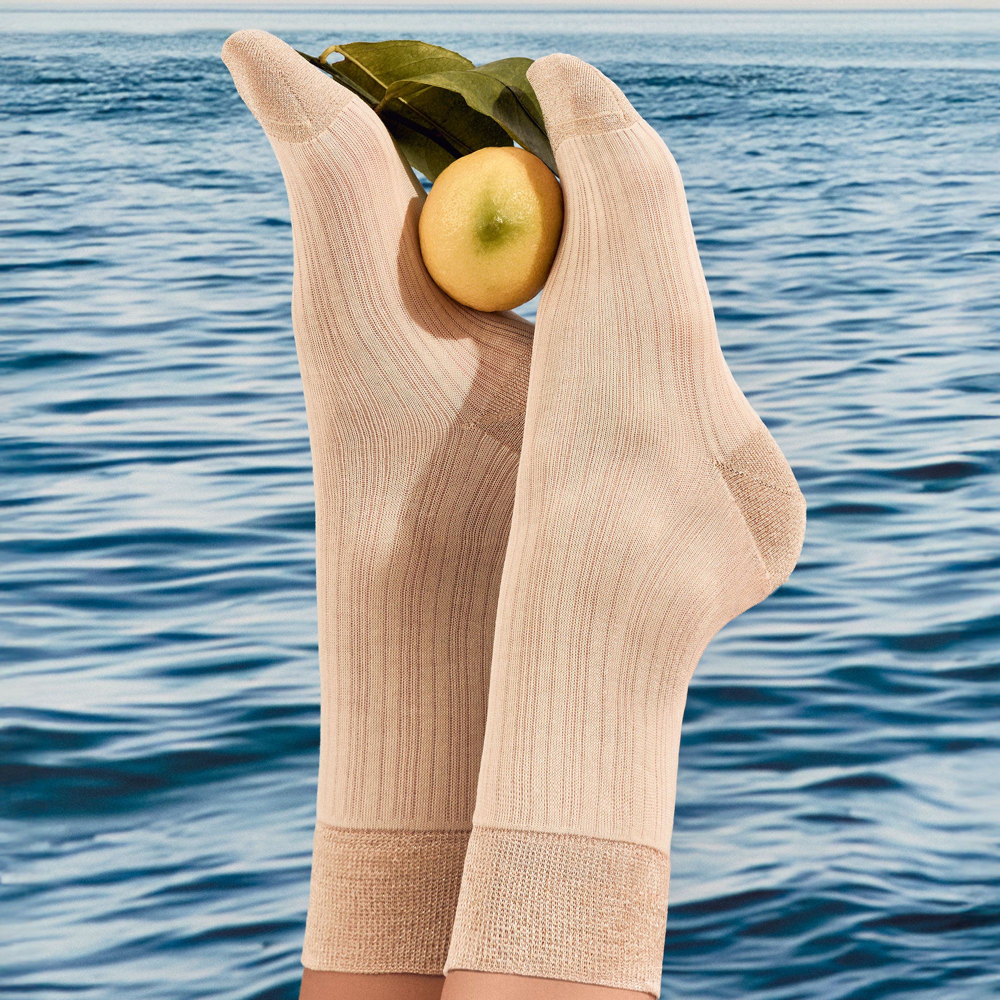 Pierre Mantoux
Calzini in cotone
con lavorazione
a coste