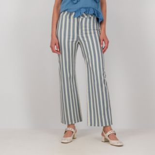 Mood Atelier
Jeans a gamba dritta
in cotone a righe