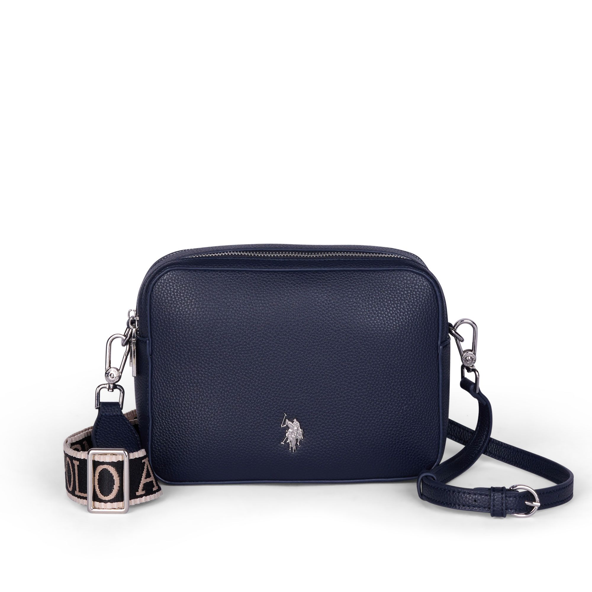 U.S. Polo ASSN
Borsa effetto
martellato con 2
tracolle removibili