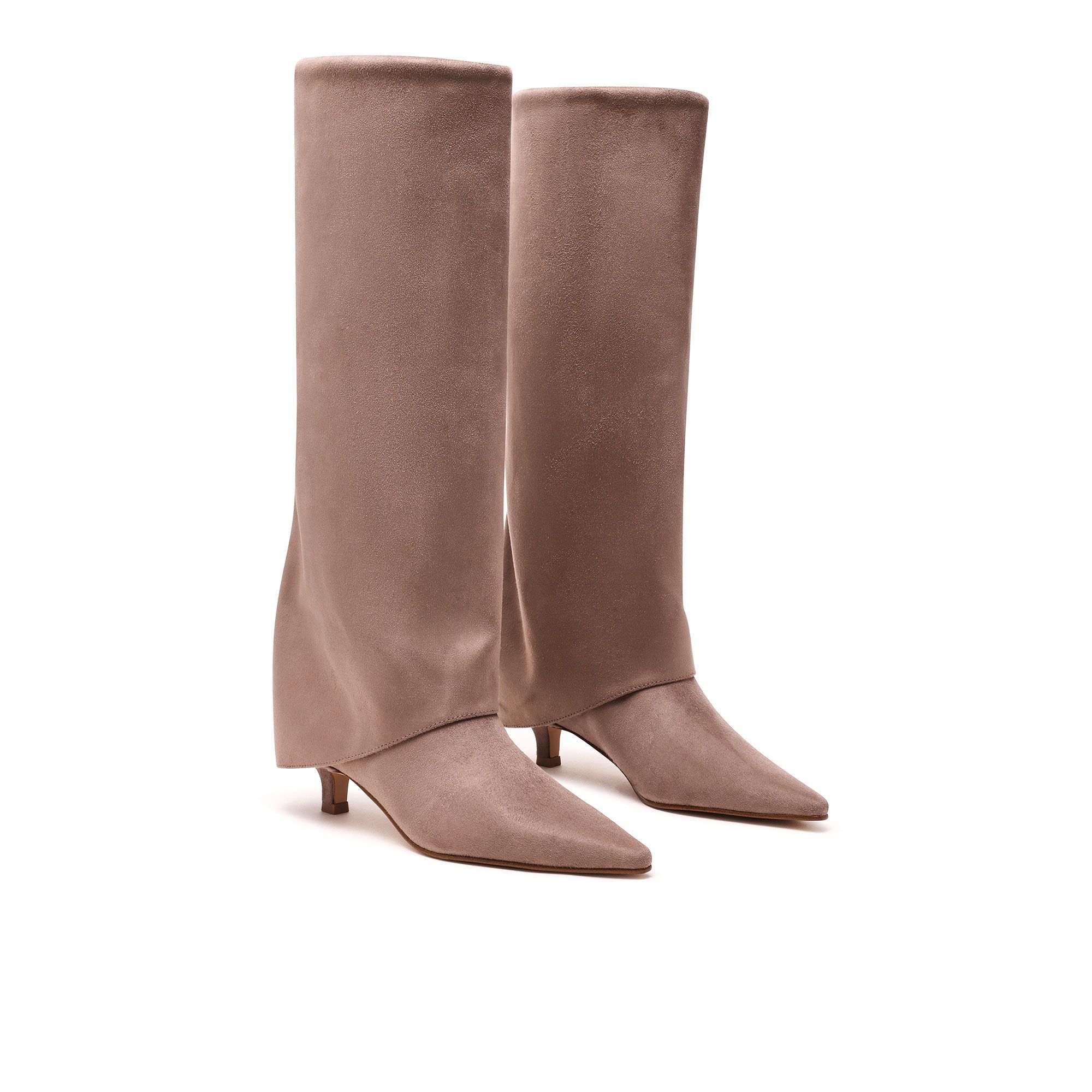 Steve Madden
Stivali con gambale
risvoltato
e tacco 4,5 cm