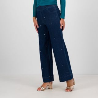 Nina Leonard
Jeans gamba ampia
con strass
anche Petite