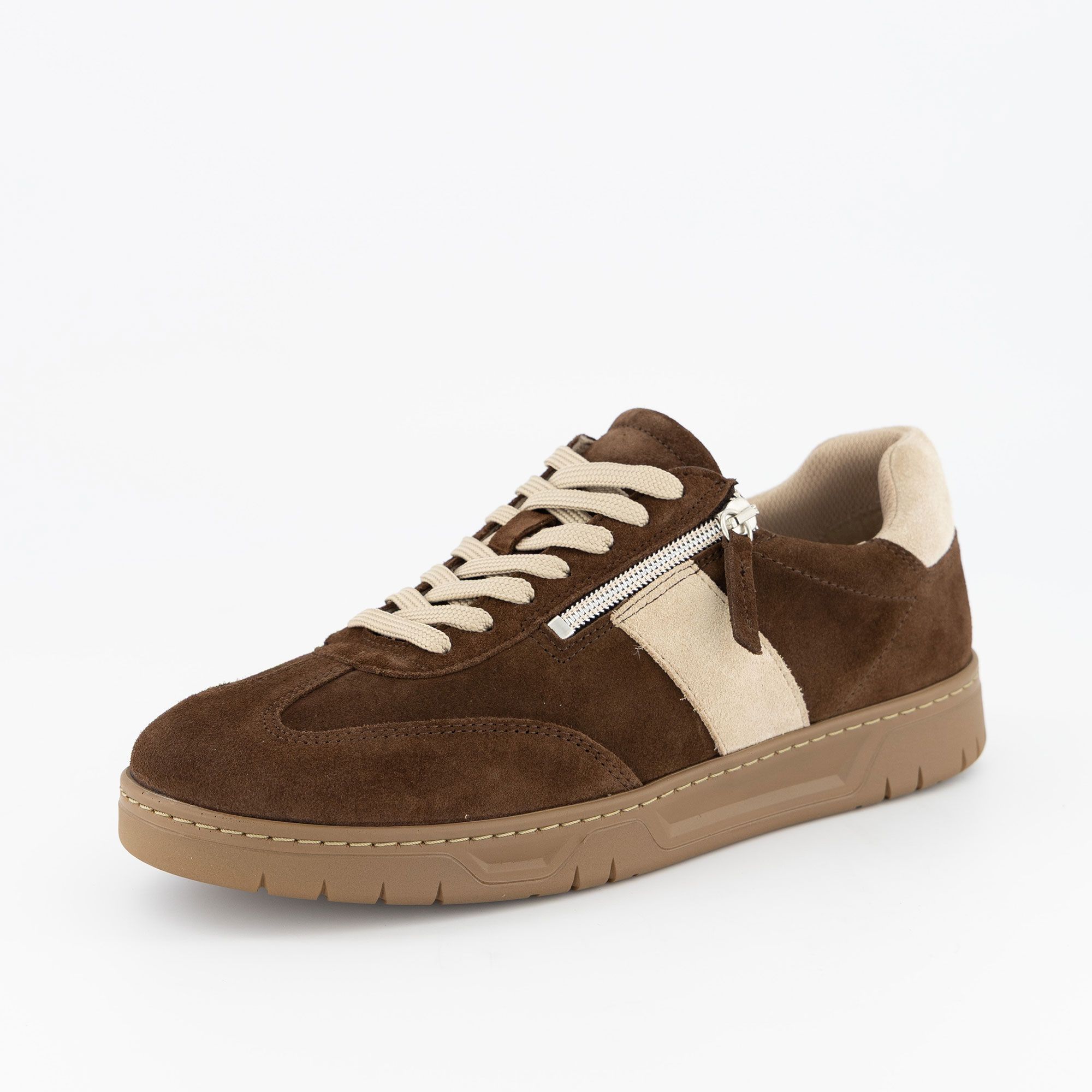 Vitaform 
Sneaker
in pelle scamosciata
con zip