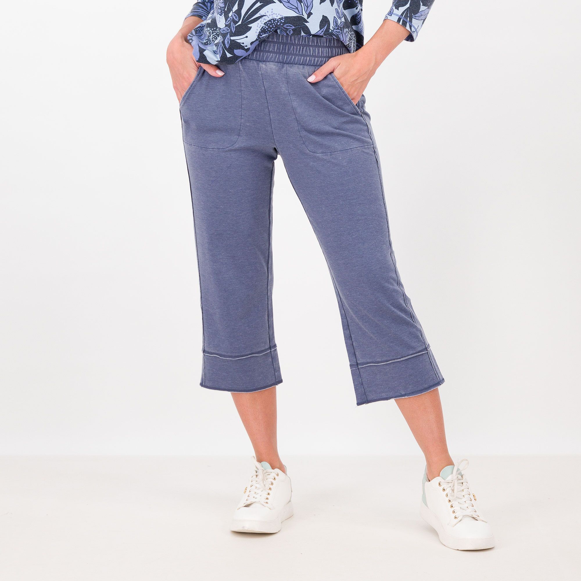 QVC Modern Soul by AnyBody Pantaloni capri in misto cotone