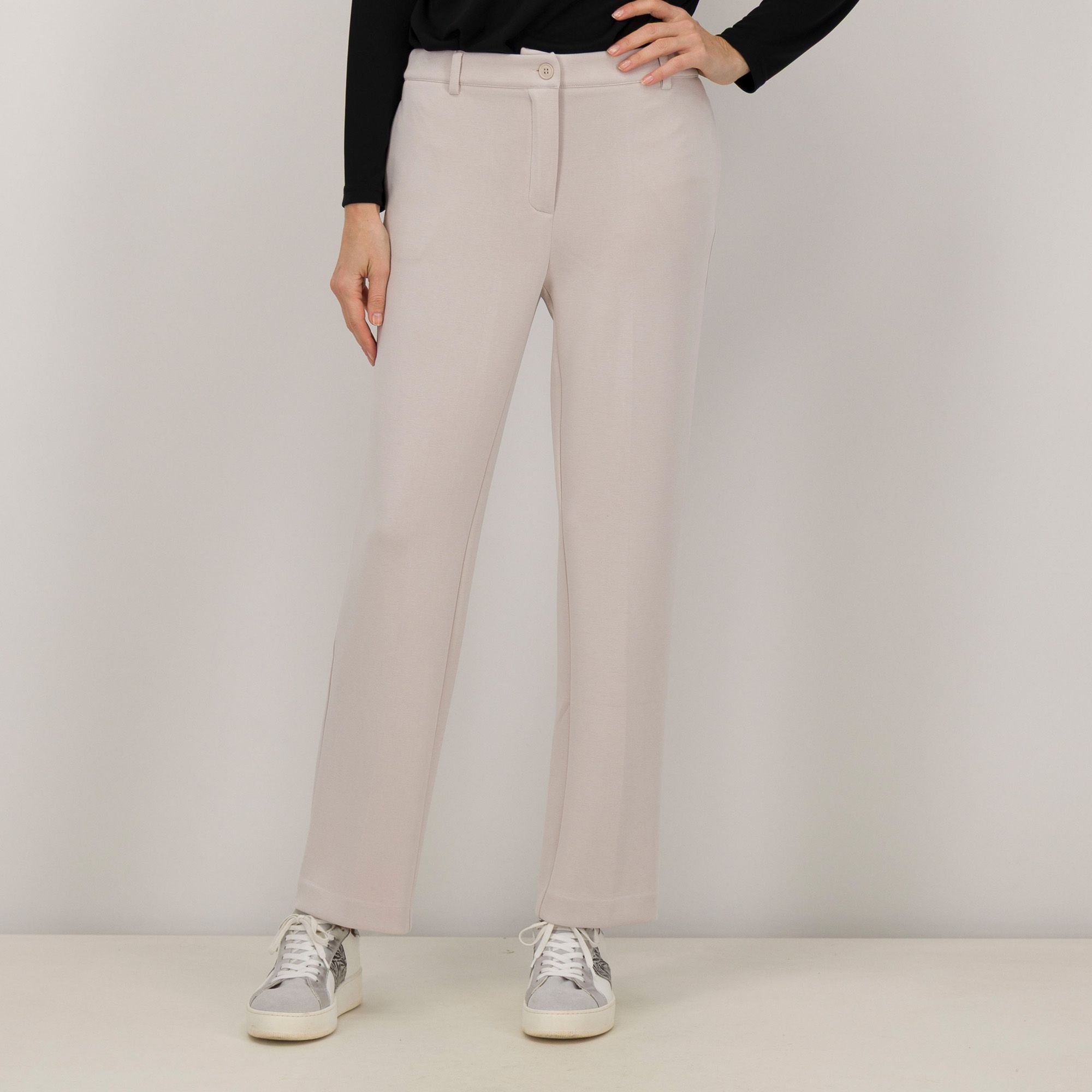 Caterina Lancini
Pantaloni a sigaretta
in scuba di viscosa
anche Petite