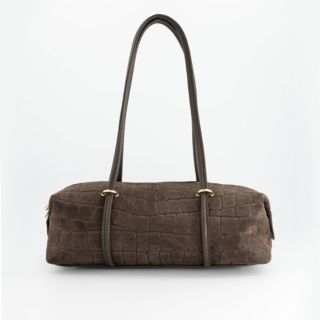 Le Corone Bags
Cocco Ring
Borsa a spalla
in pelle scamosciata