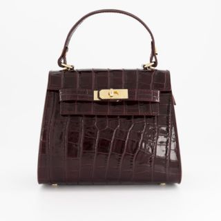 Le Corone Bags
Alli Ketty borsa 
a mano in pelle
stampa cocco