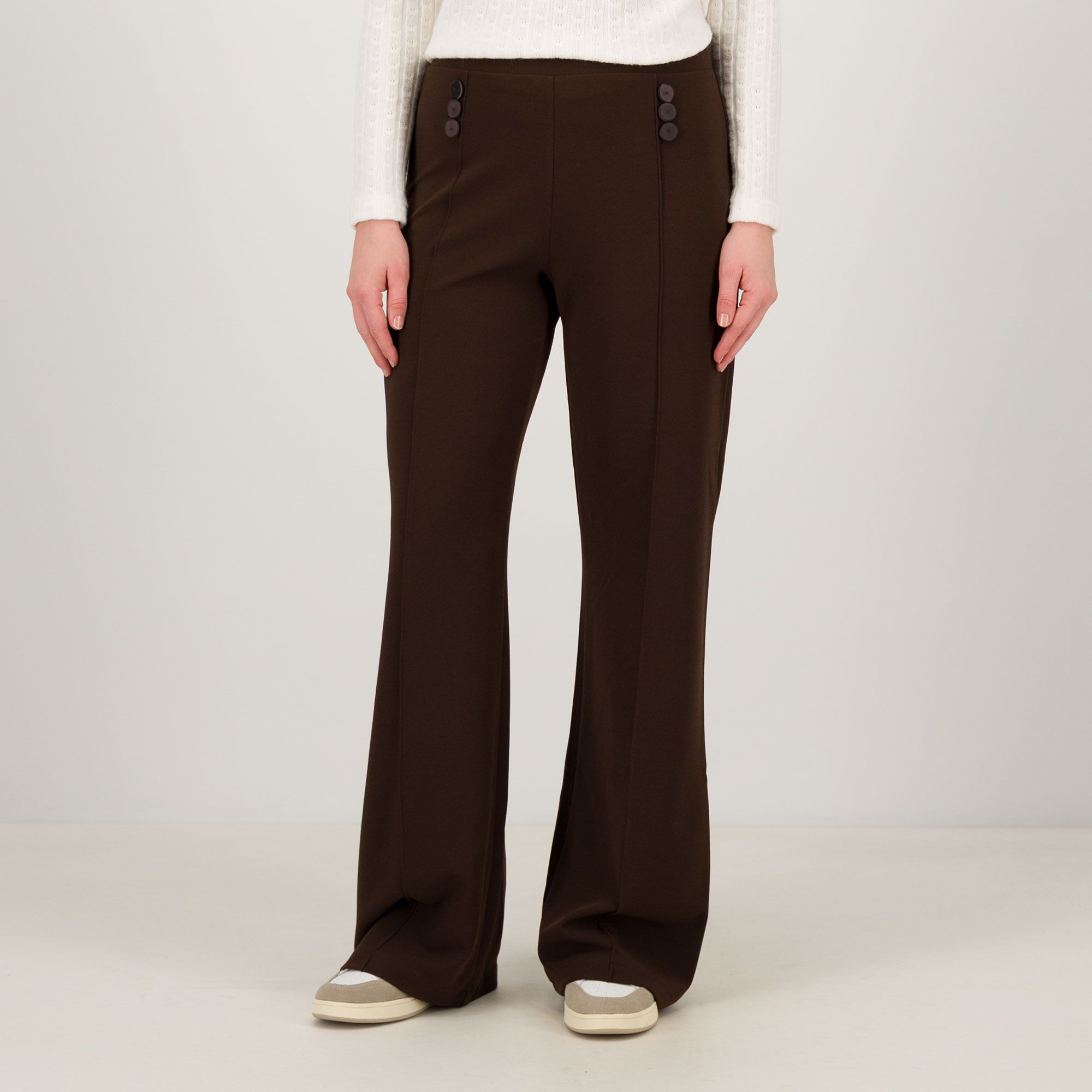 Officina della Moda
Pantaloni a zampetta
con elastico