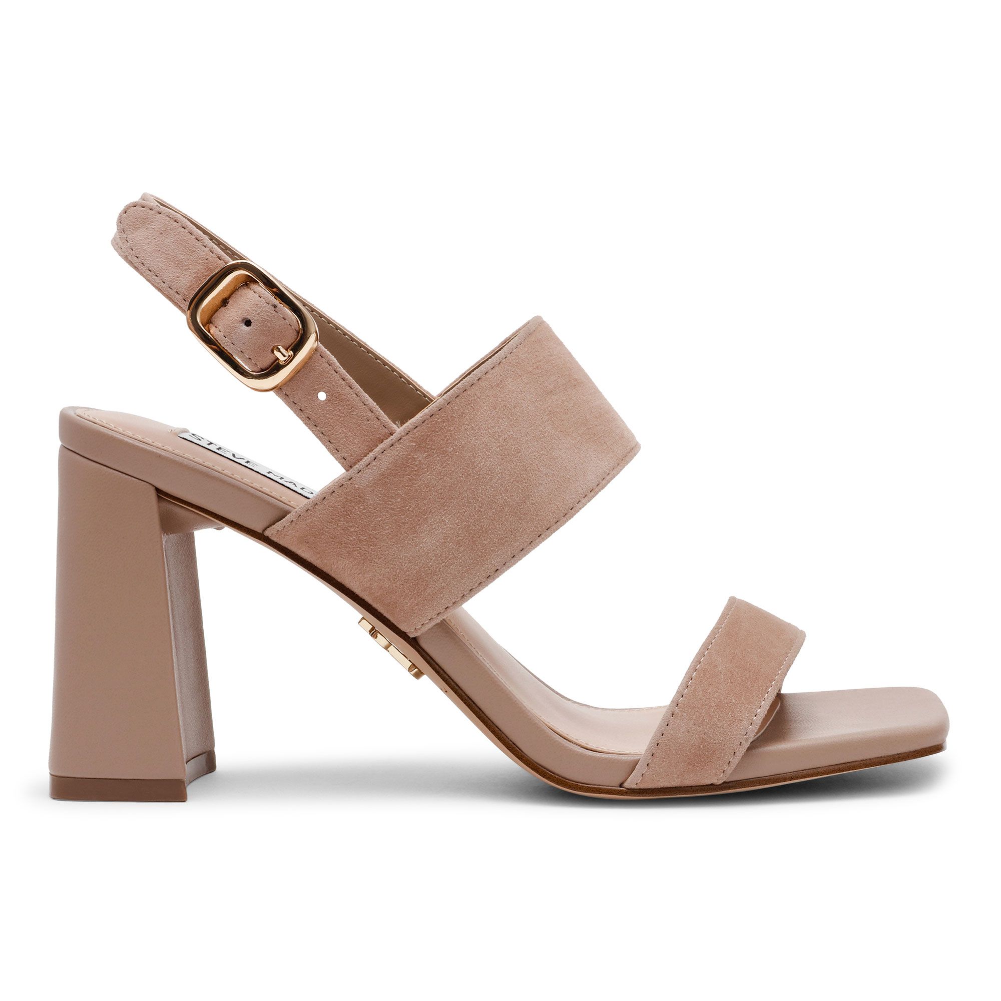 Steve Madden
Sandali Wendie
in pelle scamosciata
con tacco 9 cm