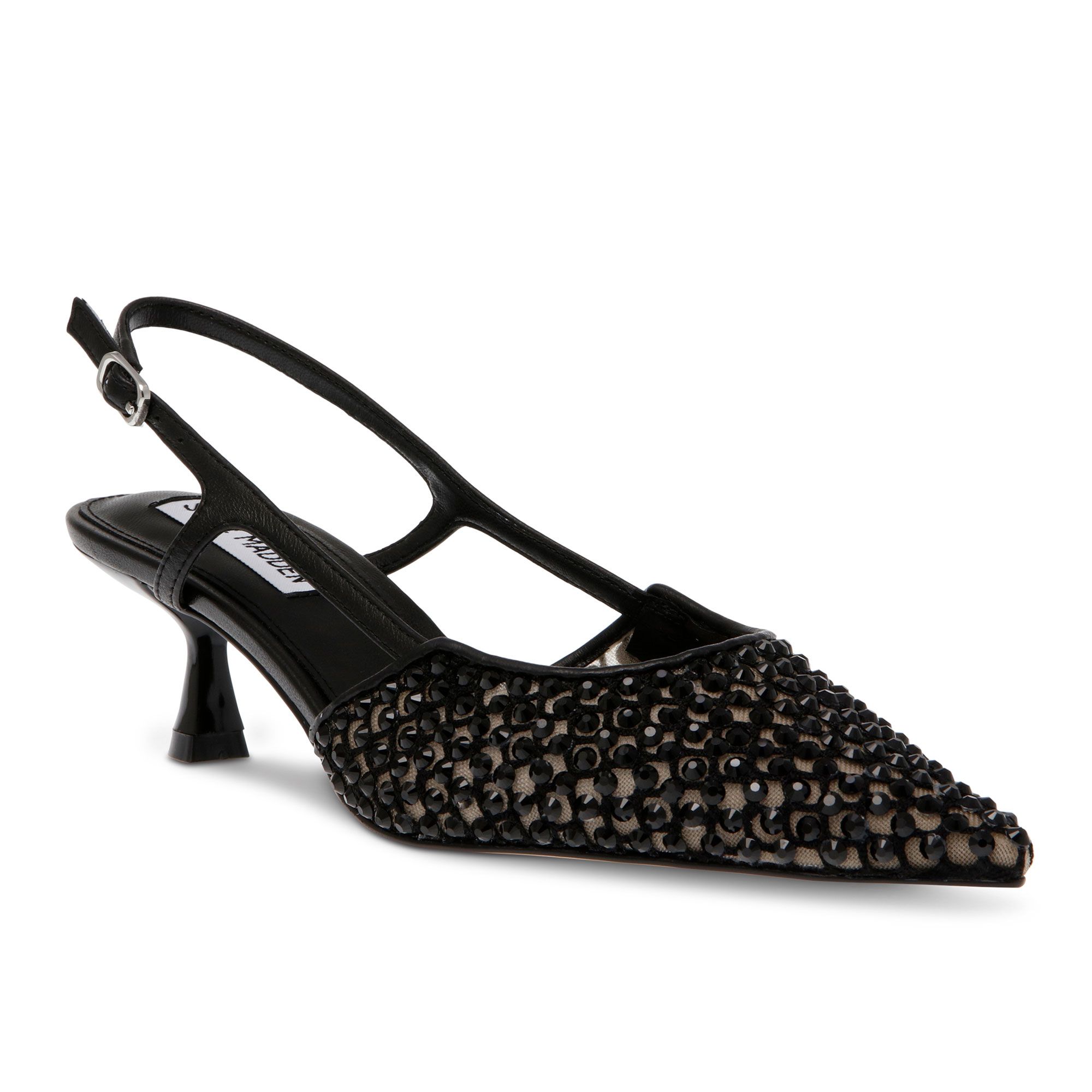 Steve Madden
Scarpe slingback
con strass
e tacco 5 cm