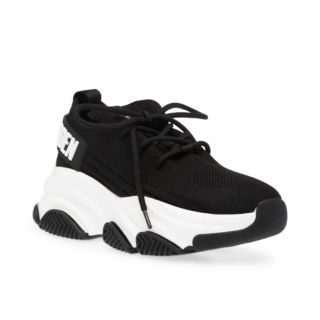 Steve Madden
Sneaker in tessuto
elasticizzato con
suola 5 cm