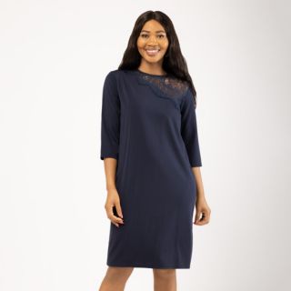 L'Una
Abito midi
con pizzo