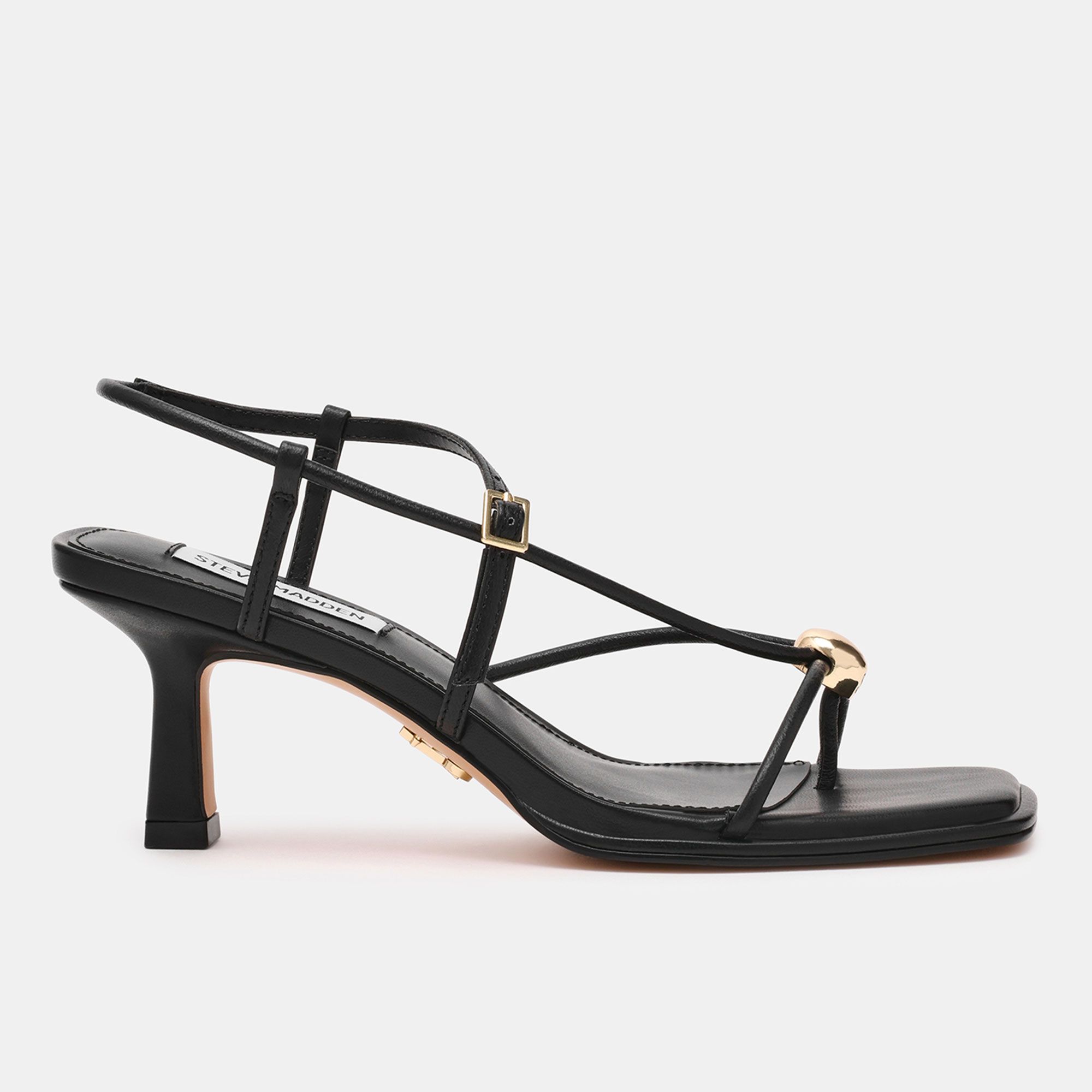 Steve Madden Sandali infradito con cinturini e tacco 7 cm