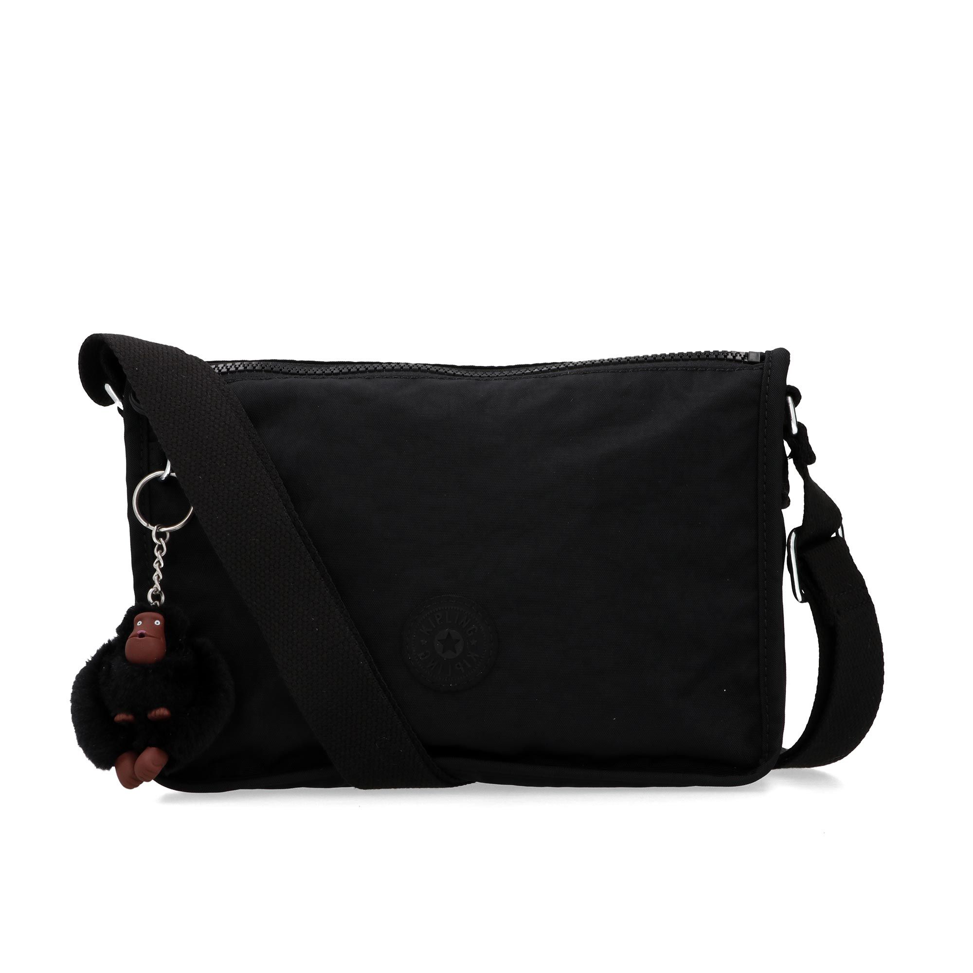 Image of Kipling Borsa a tracolla Hailey B con logo e portachiavi061