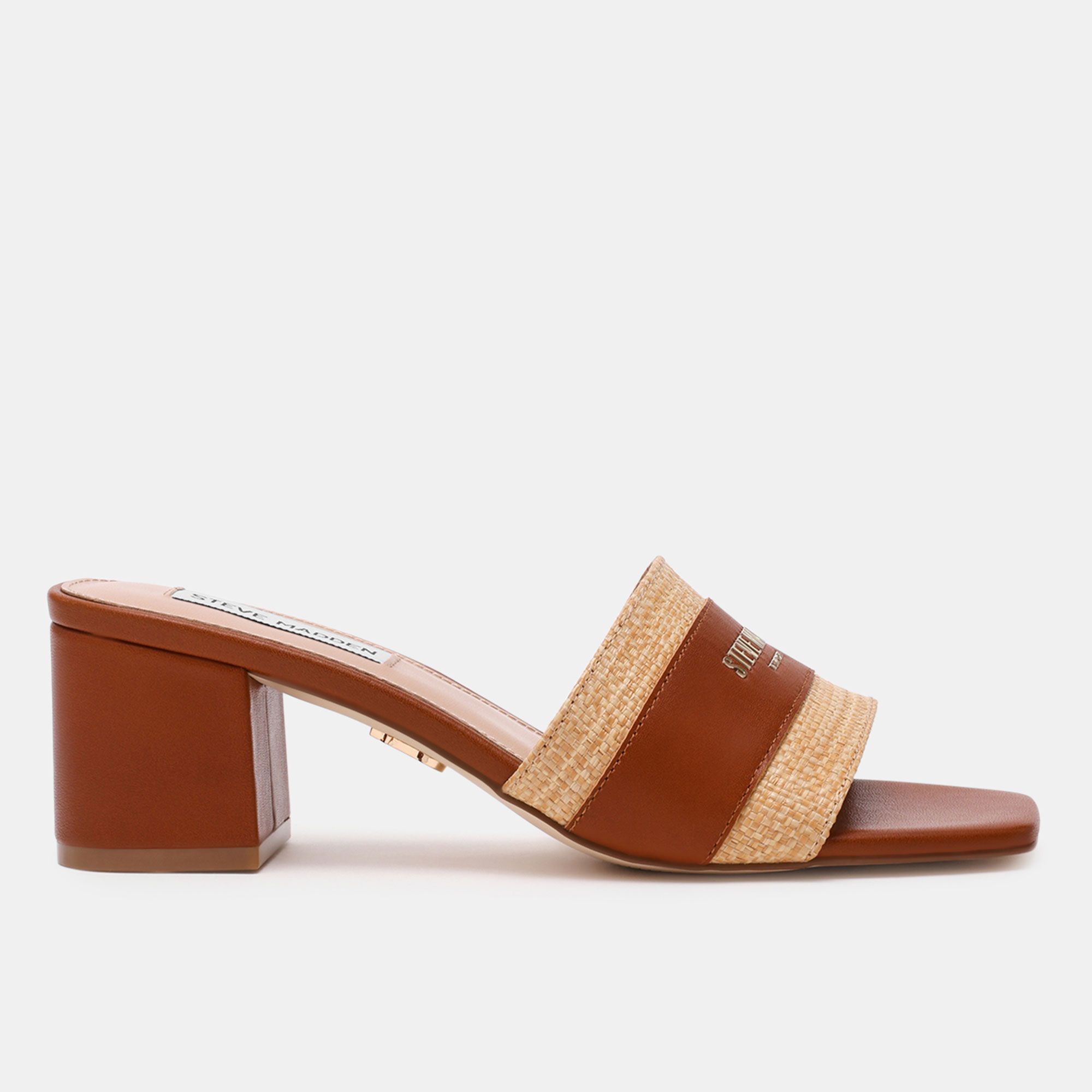 Steve Madden
Sandali sabot
in pelle e rafia
Tacco 6 cm