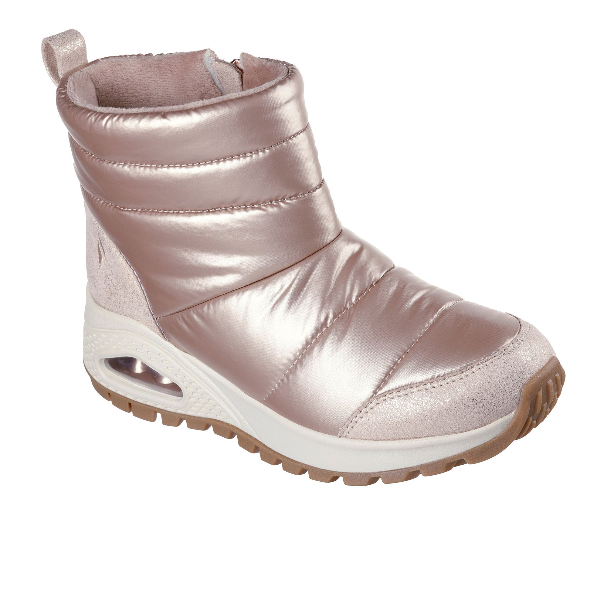 SKECHERS
Stivali trapuntati
Uno Rugged
con tomaia metal