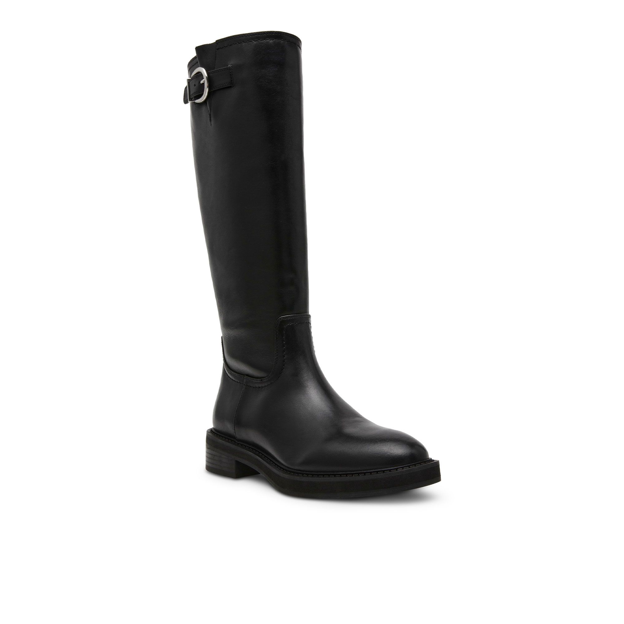Steve Madden
Stivali in pelle
con cinturino
e tacco 3,5 cm