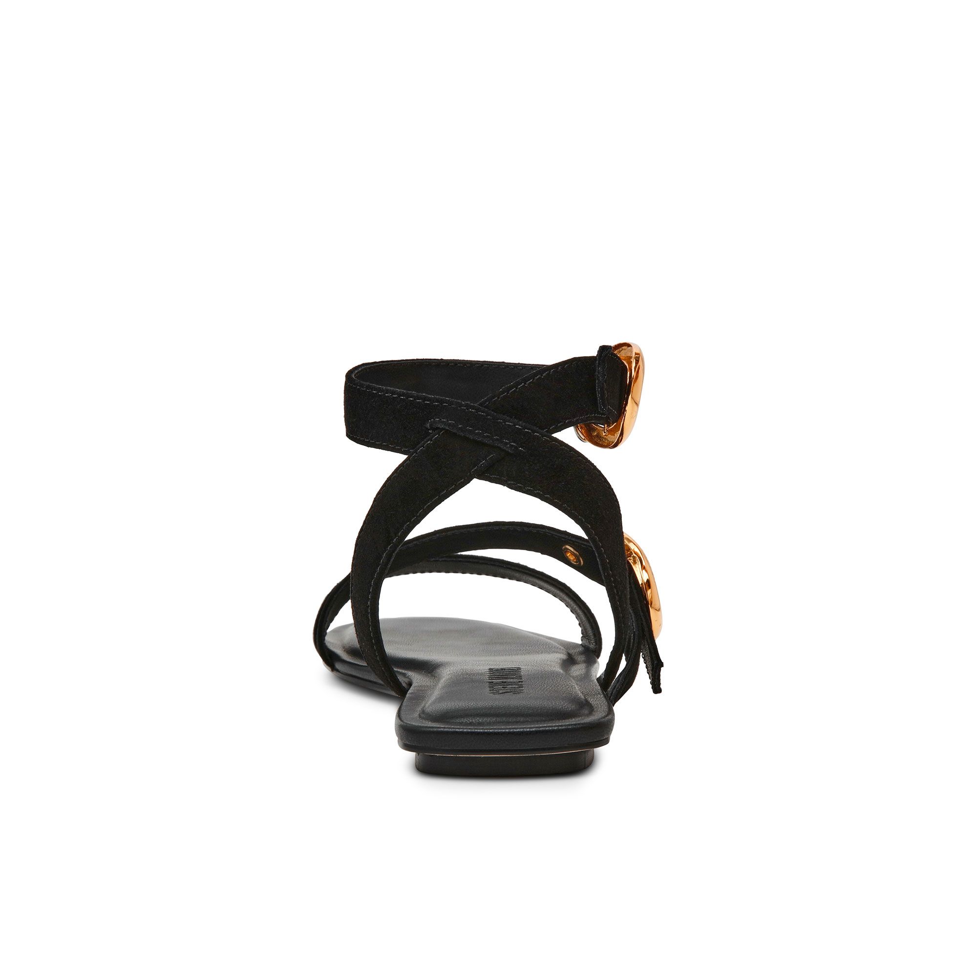 Steve Madden Sandali in pelle scamosciata con doppia fibbia