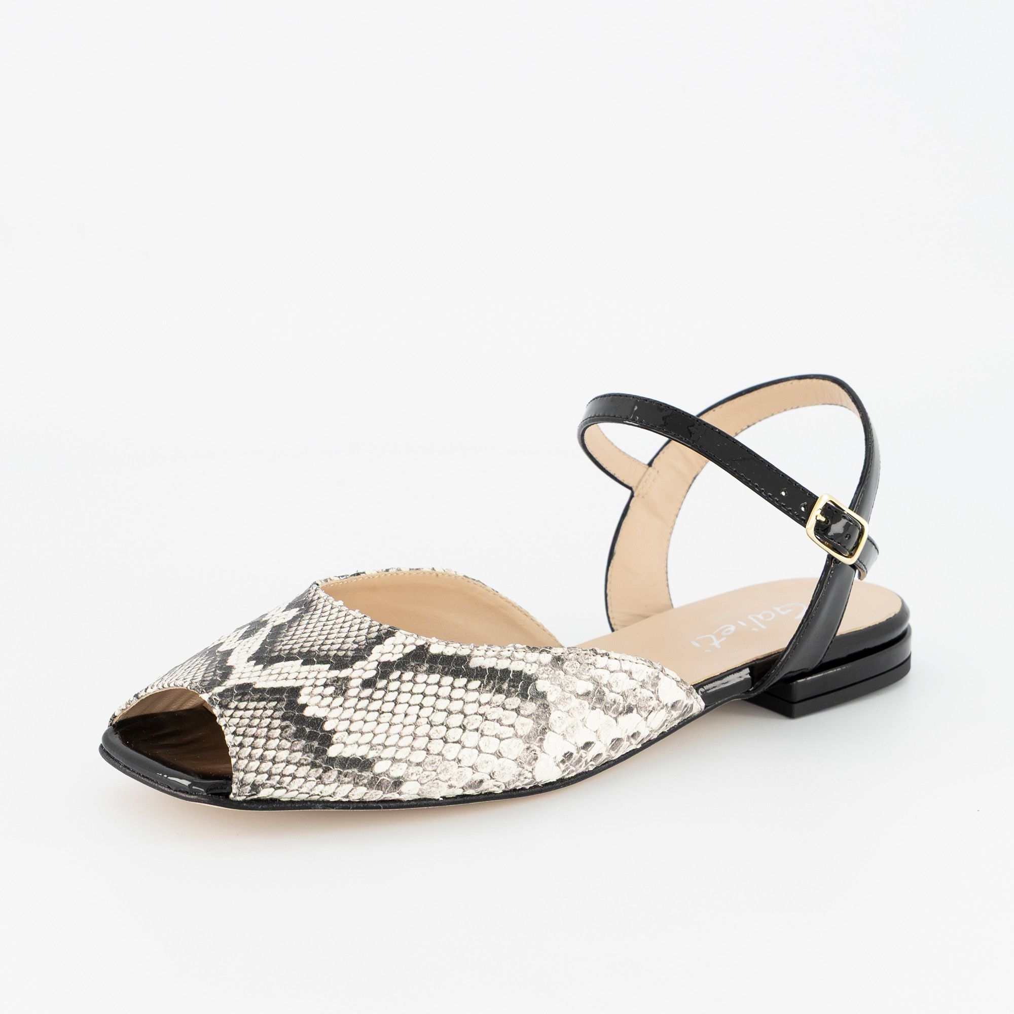 Galieti
Sandali in pelle
con tacco 2 cm