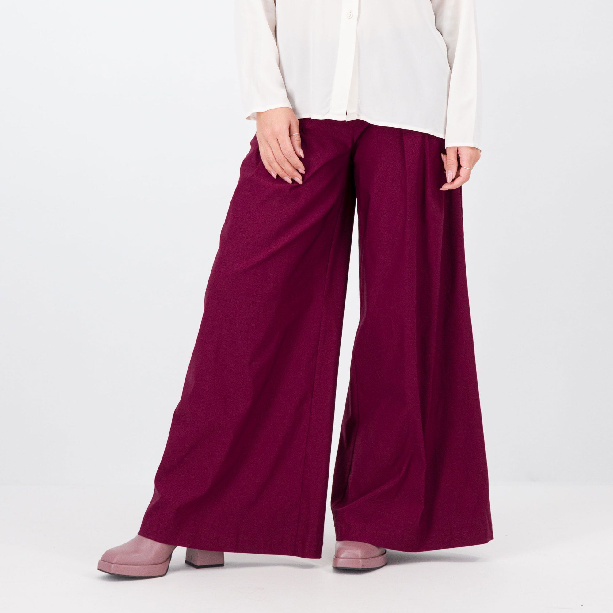 QVC W.I.T.A. Pantaloni ampi in bengalina