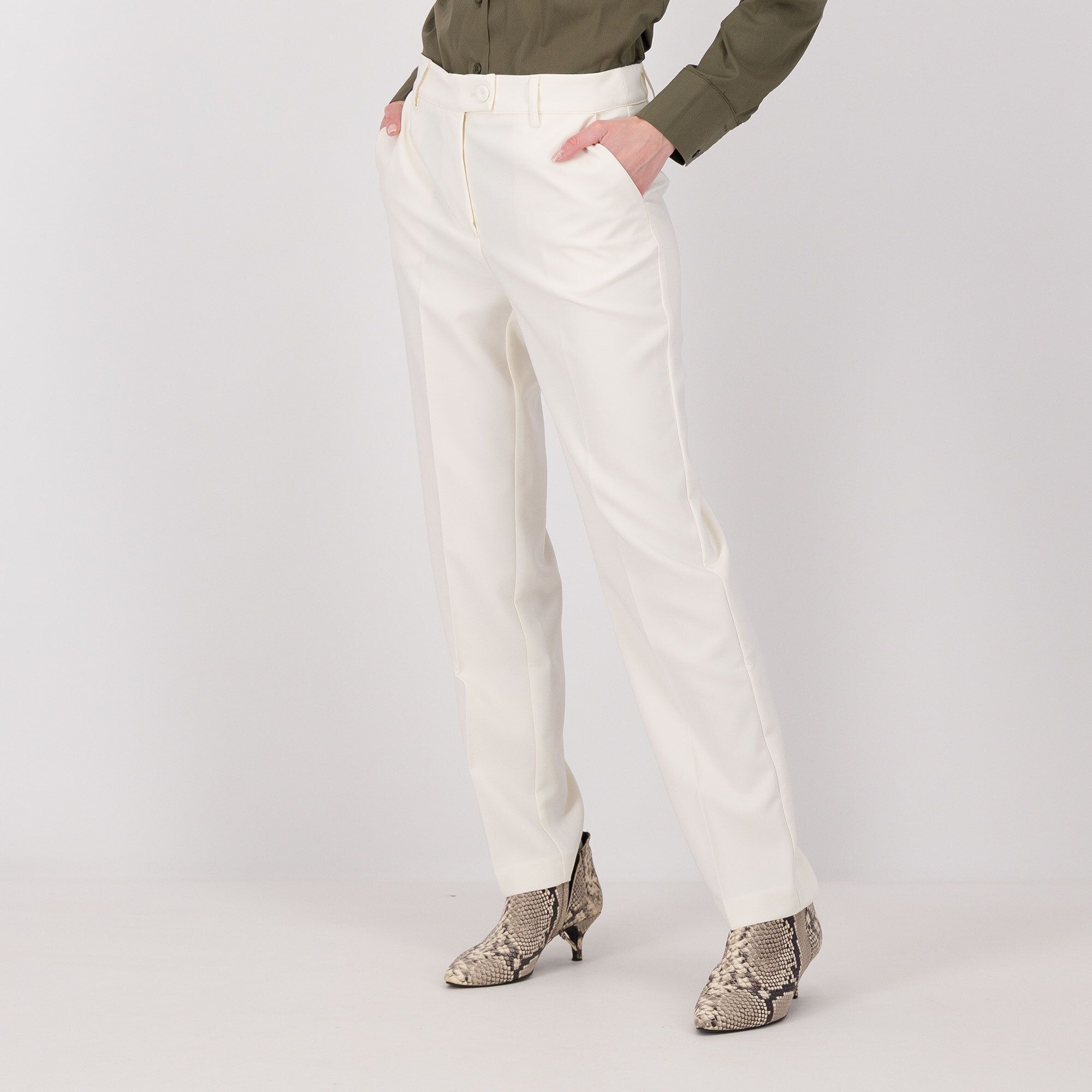 Image of Caterina Lancini Pantaloni a sigaretta in cady anche in Petite061