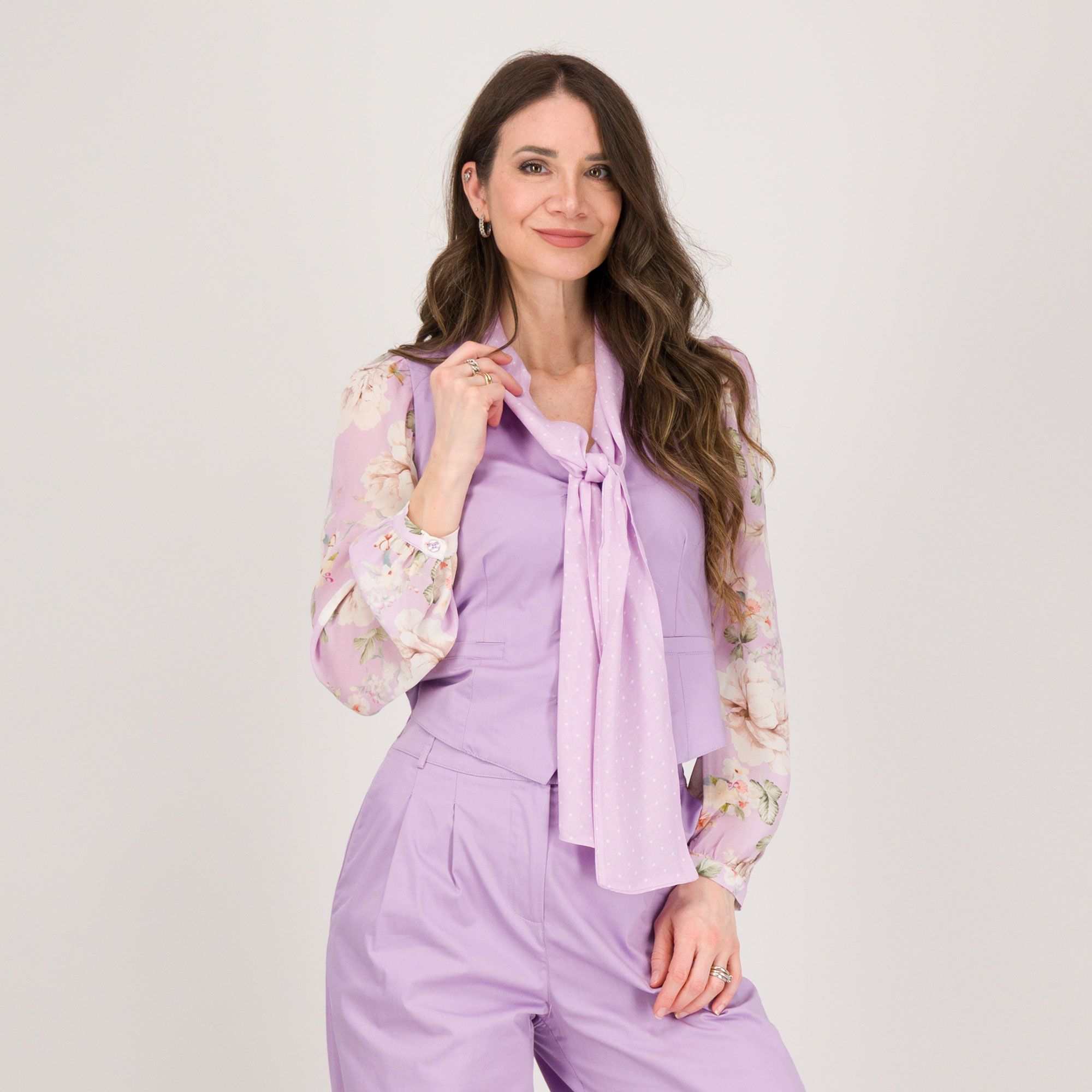 Palazzo Moda Gilet foderato con 4 bottoni