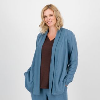 Denim & Co
Cardigan in jersey 
stretch a maniche
lunghe