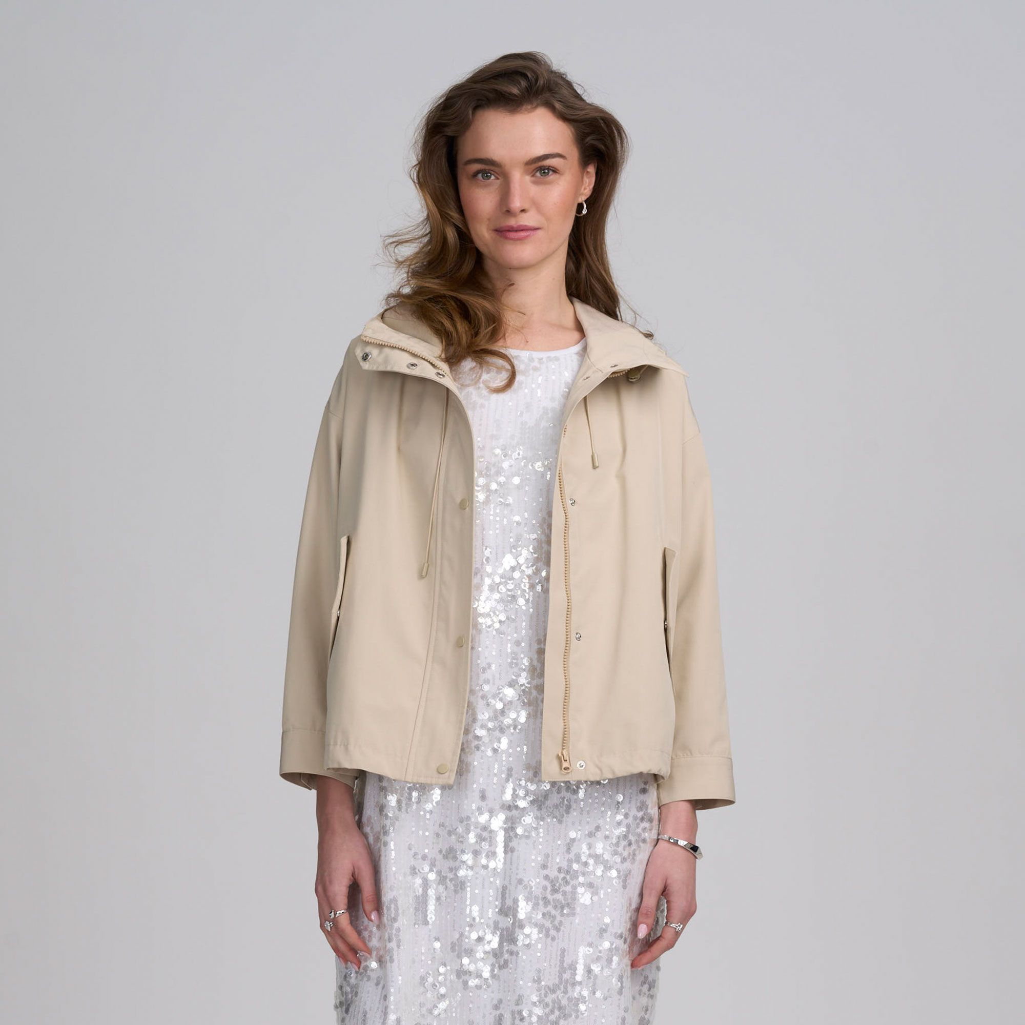 ELLE Parka corto foderato