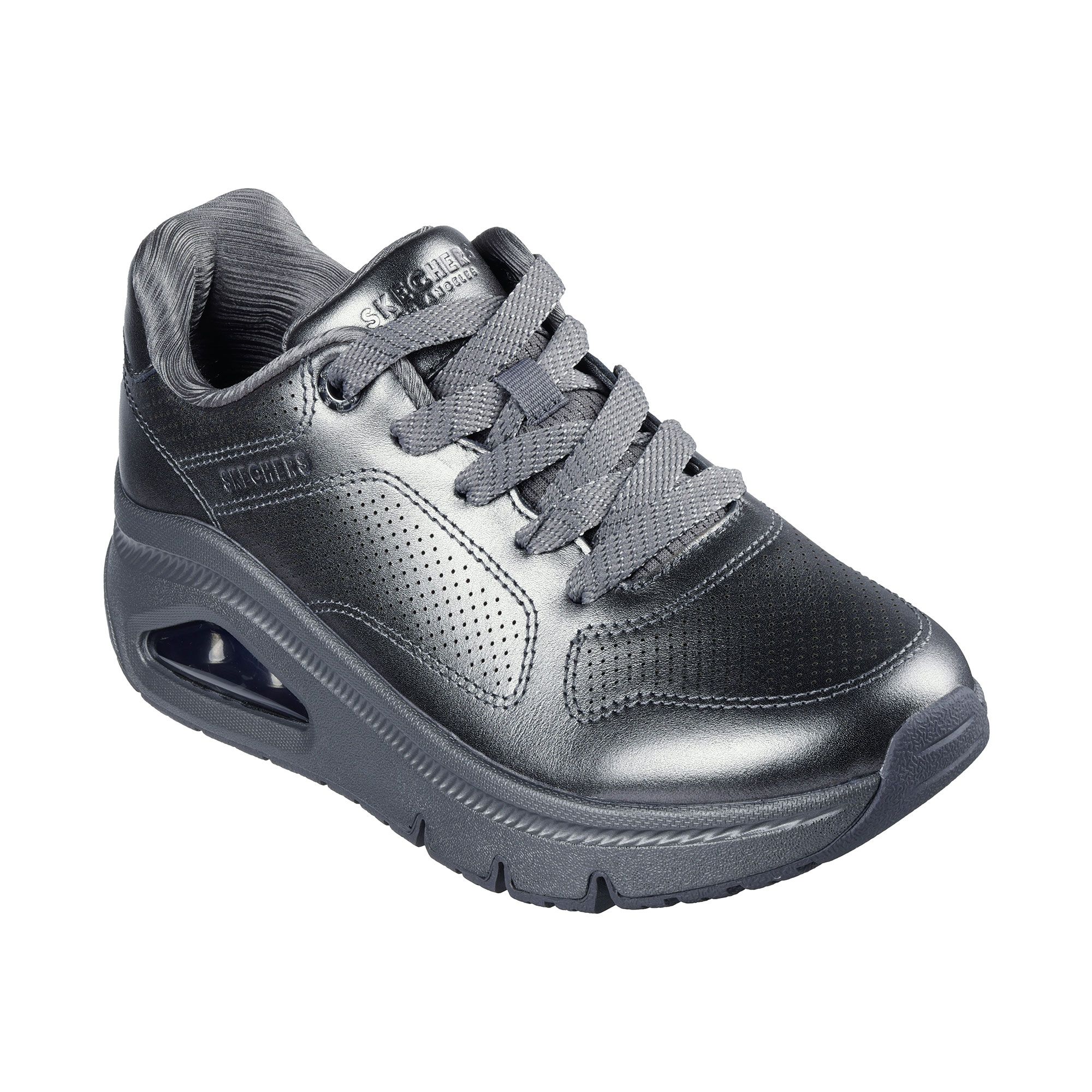 SKECHERS
Sneaker in pelle
metallizzata
UNO Icon