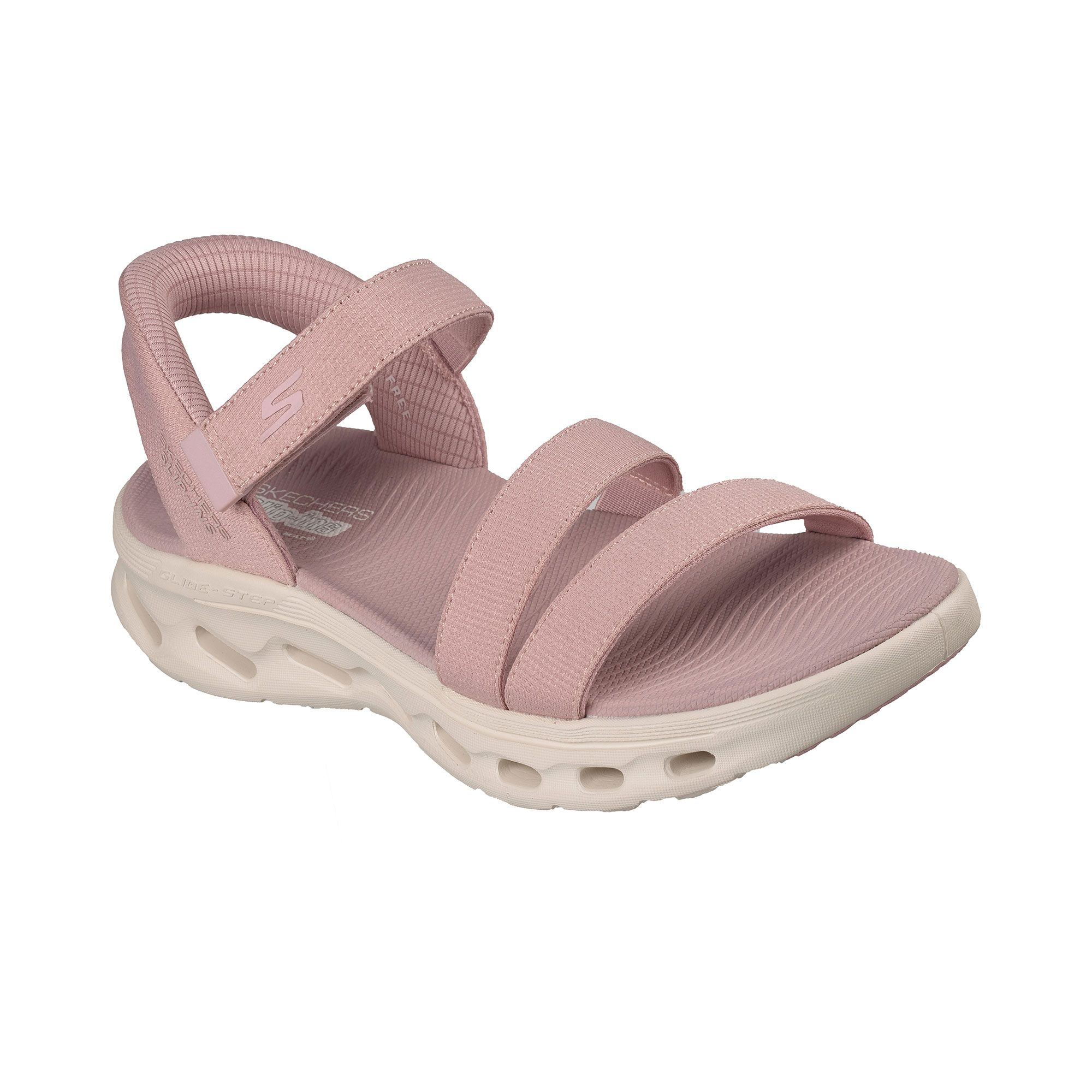 Skechers Sandali con velcro, tecnologia Slip-Ins e suola Glide-Step