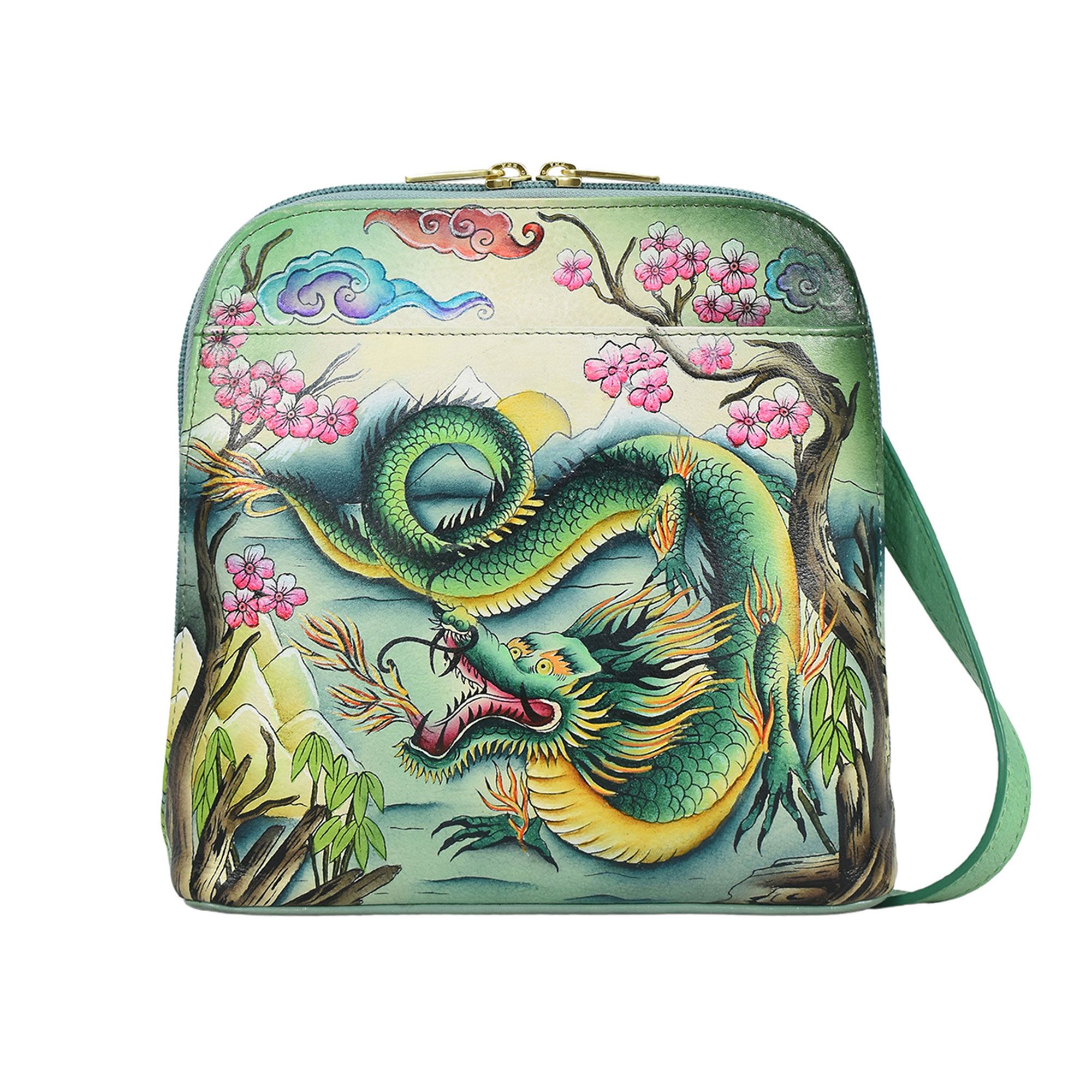 Anuschka
Borsa a tracolla
in pelle con chiusura
zip