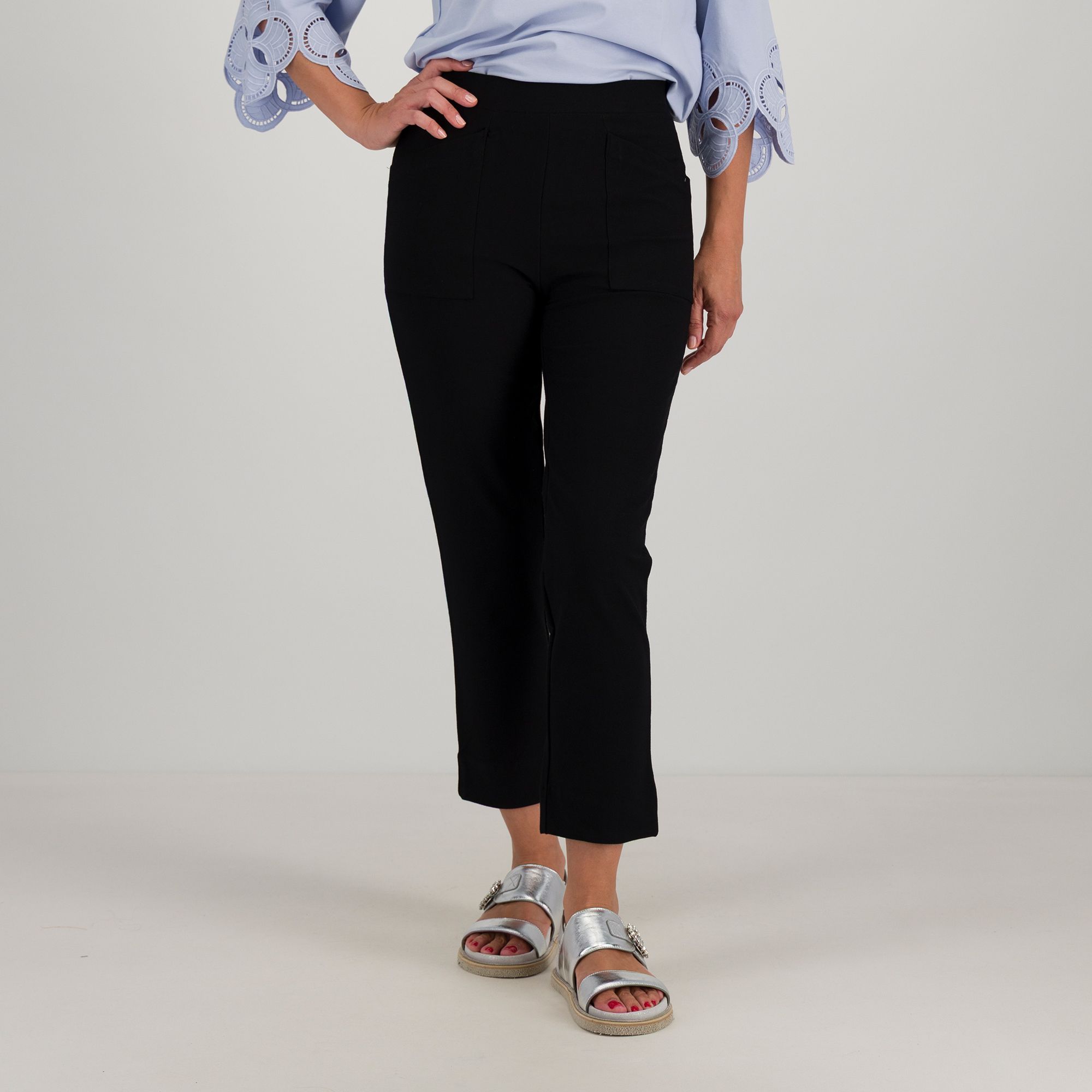 Wynne Layers Pantaloni a gamba dritta con elastico
