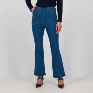 Denim & Co
Pantaloni modello
bootcut in cotone
stretch
