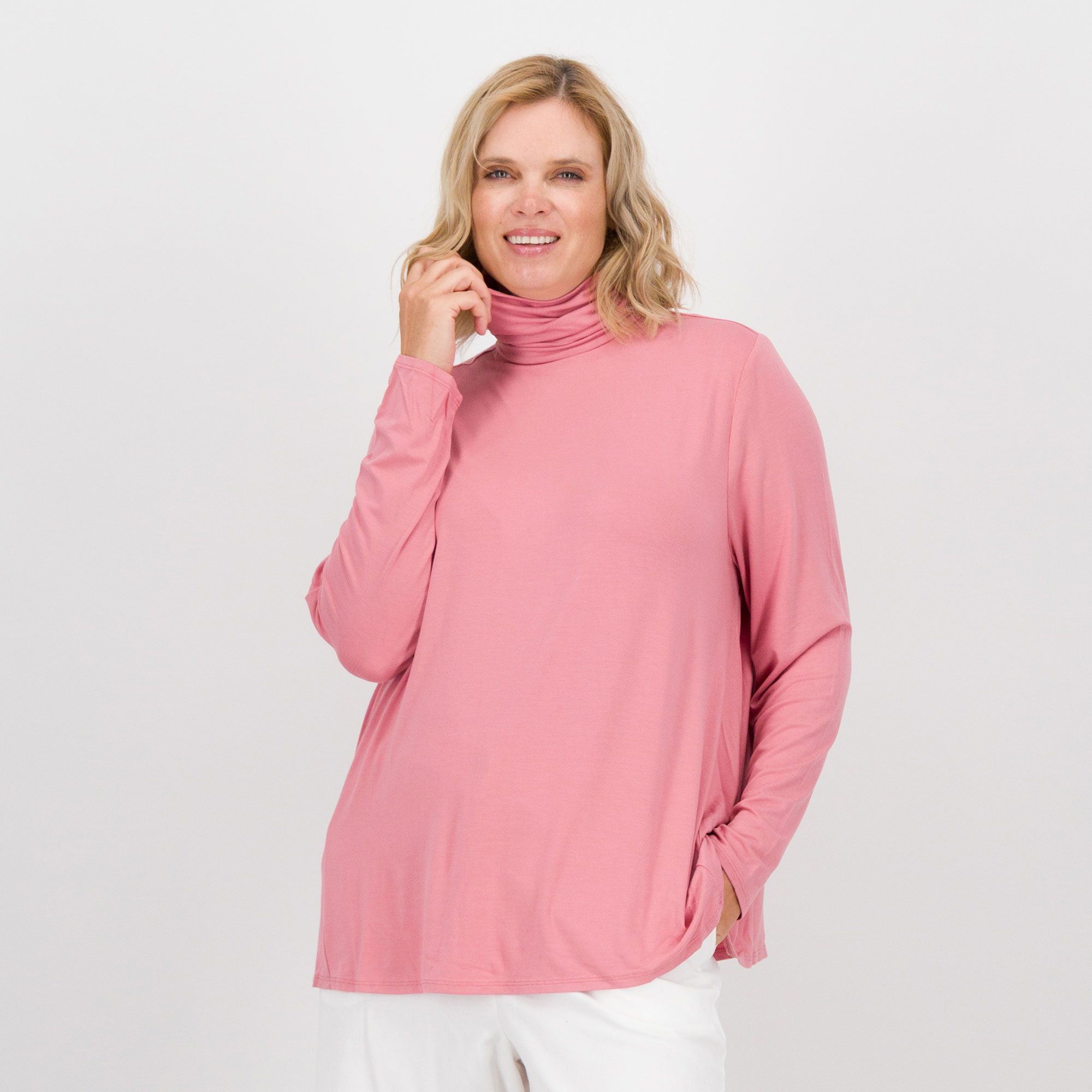 Wynne Layers
Maglia dolcevita
in jersey di viscosa
stretch