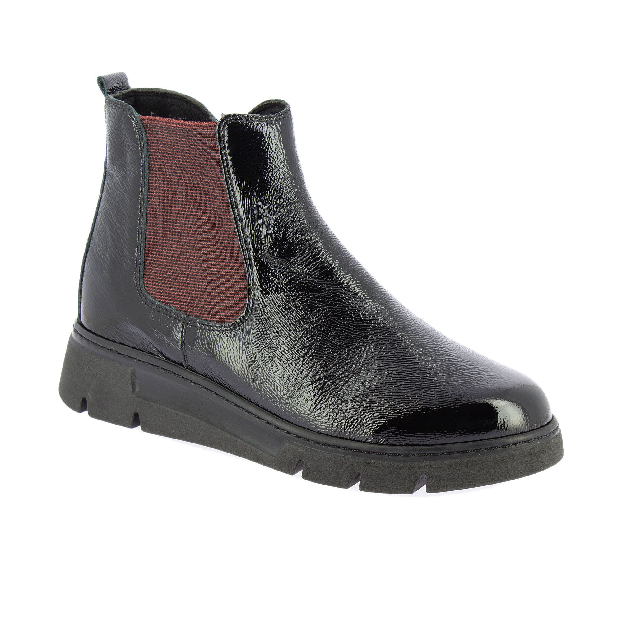 Sanagens
Chelsea in pelle
con inserto elastico
e suola 4 cm