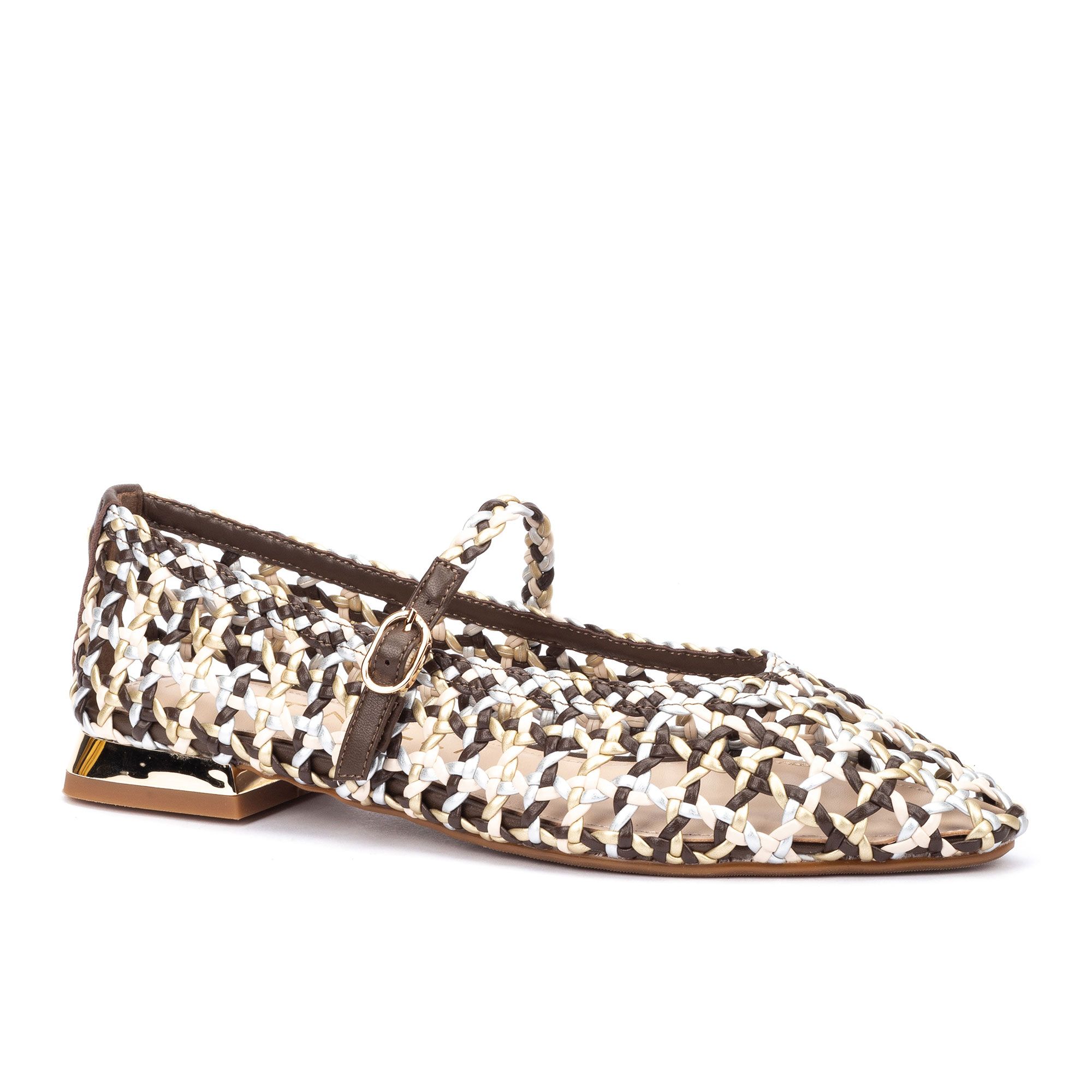 Martinelli Ballerine Mary Jane con cinturino e tacco 1,5 cm